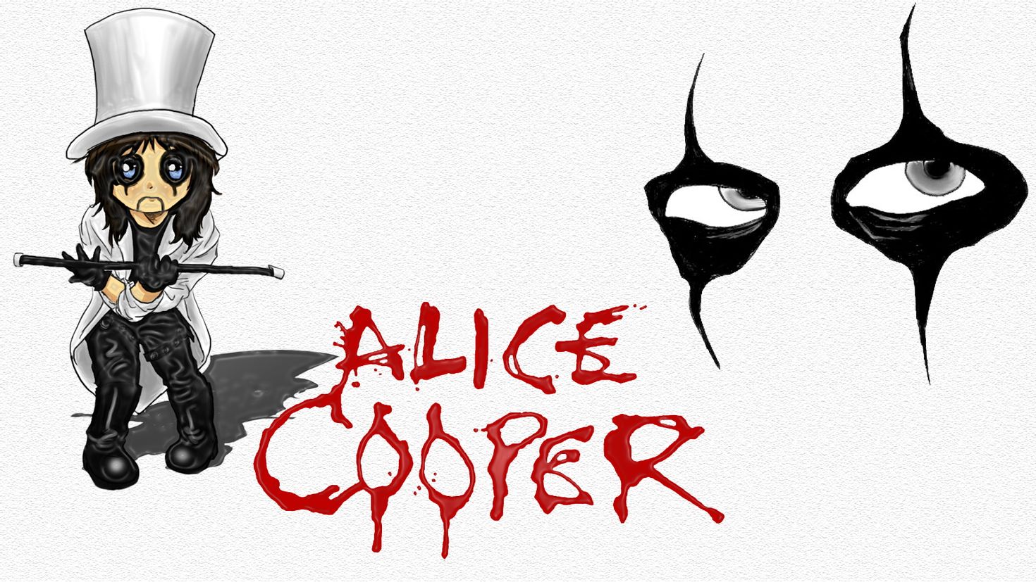 Alice cooper рисунок