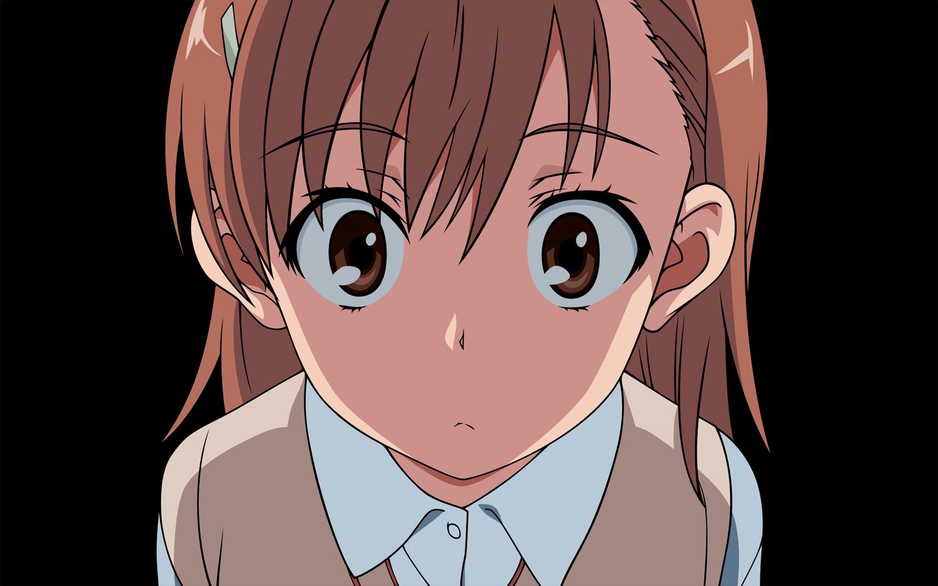 117917 descargar fondo de pantalla bonita, anime, niña, muchacha, sorpresa, asombro, misaka mikoto: protectores de pantalla e imágenes gratis
