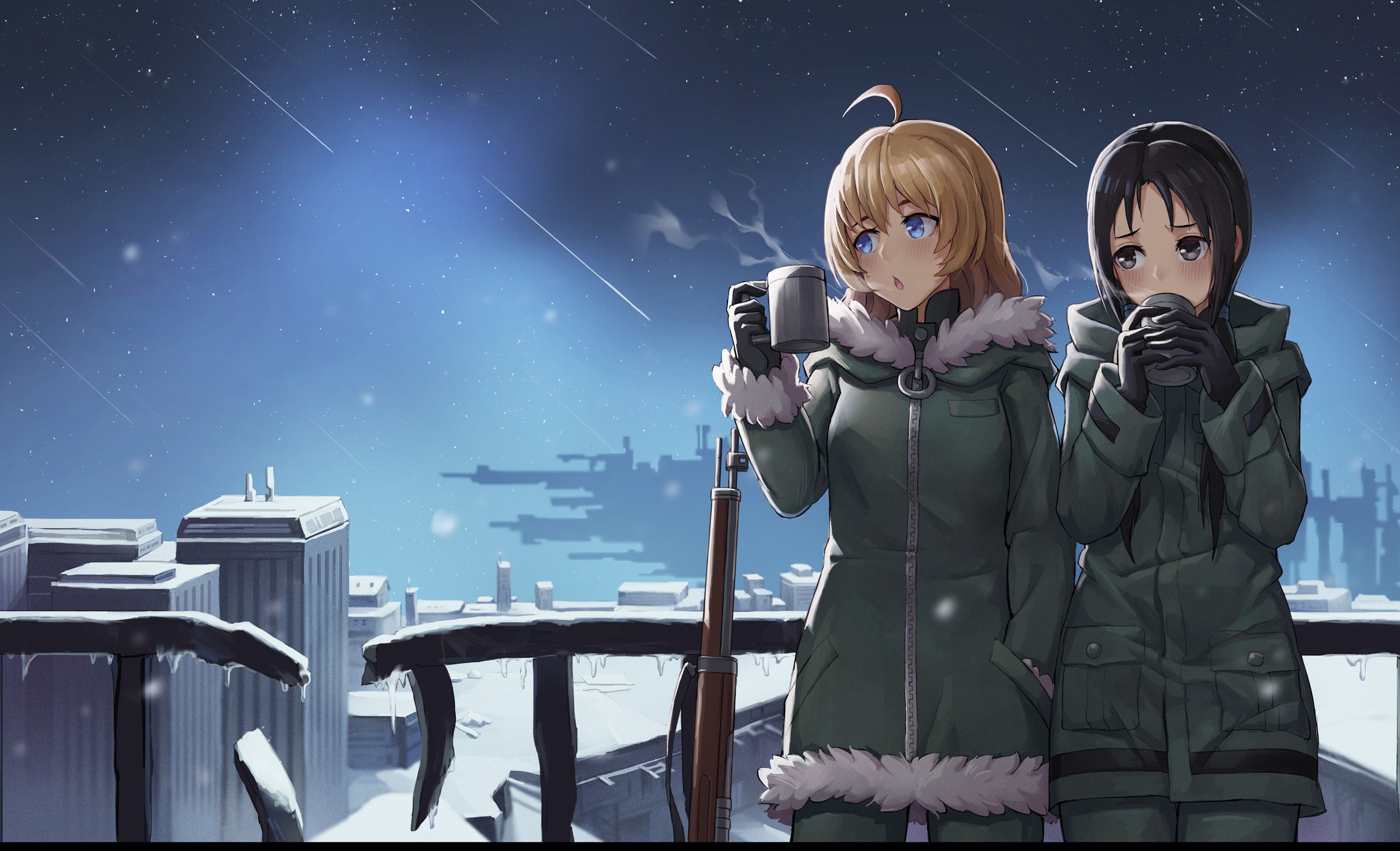 Girls last tour манга скачать фото 67