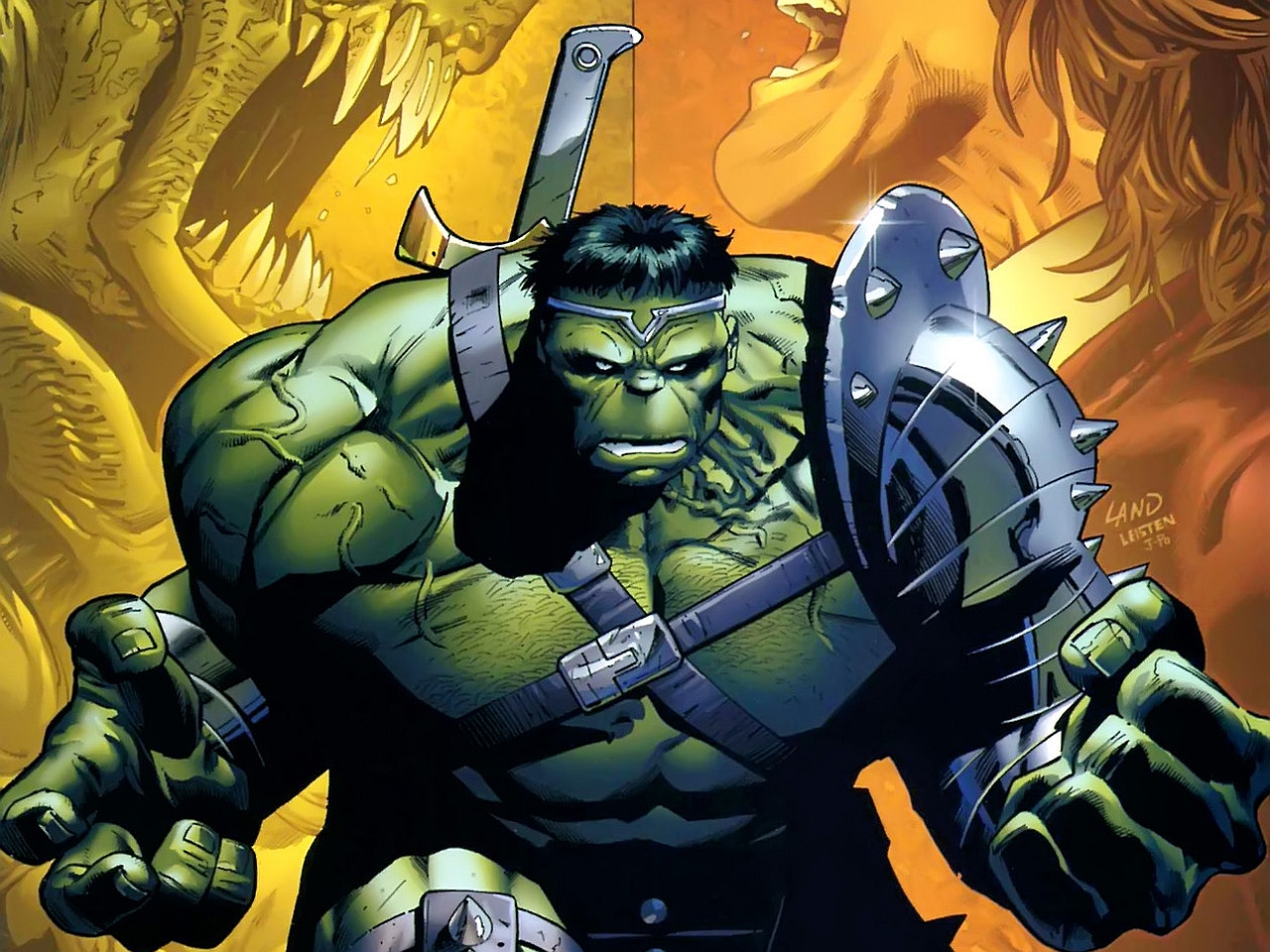 Free download wallpaper Hulk, Comics, Incredible Hulk on your PC desktop