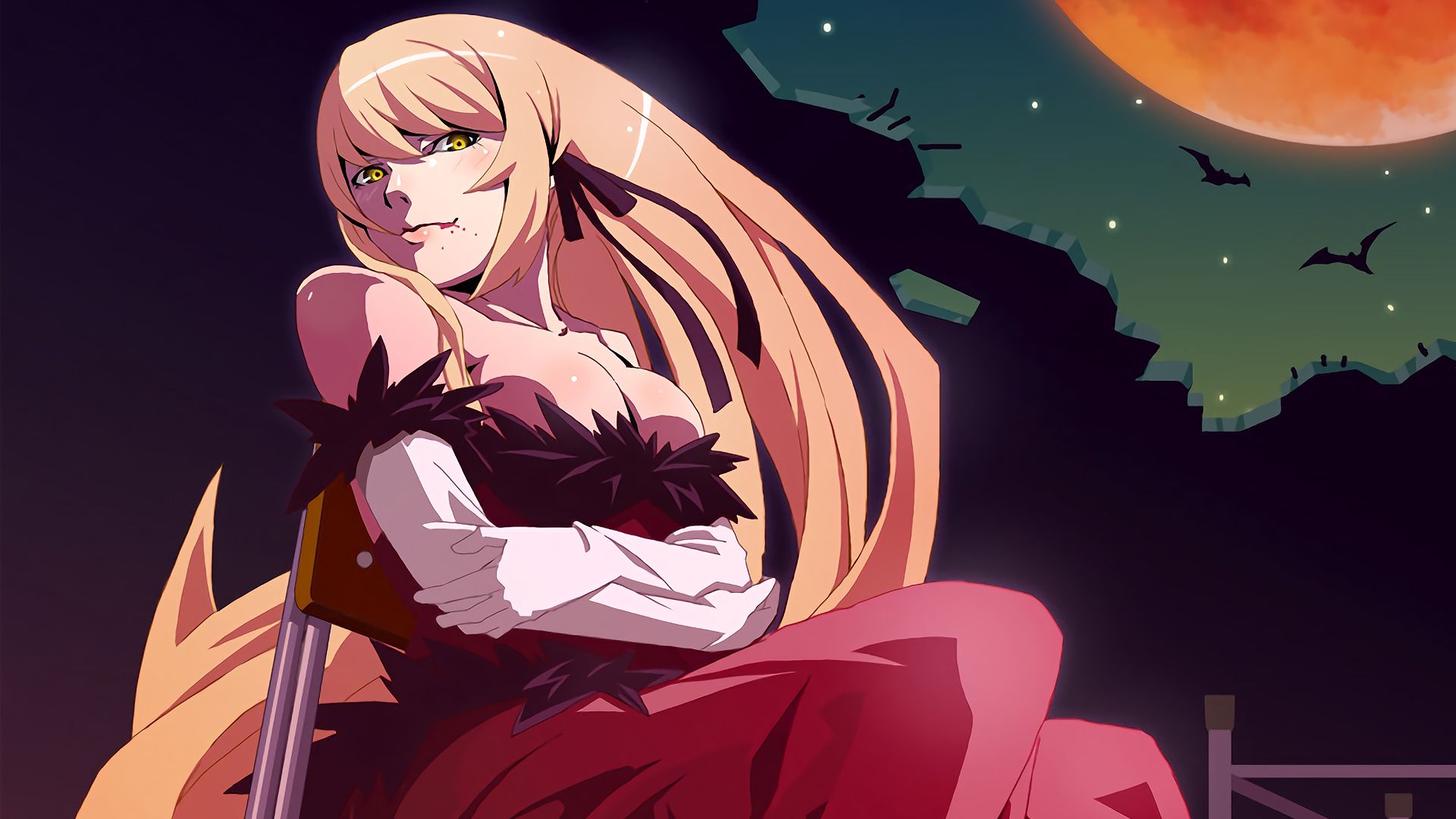 Kiss-Shot Acerola-Orion Heart-Under-Blade Desktop Anime Monogatari