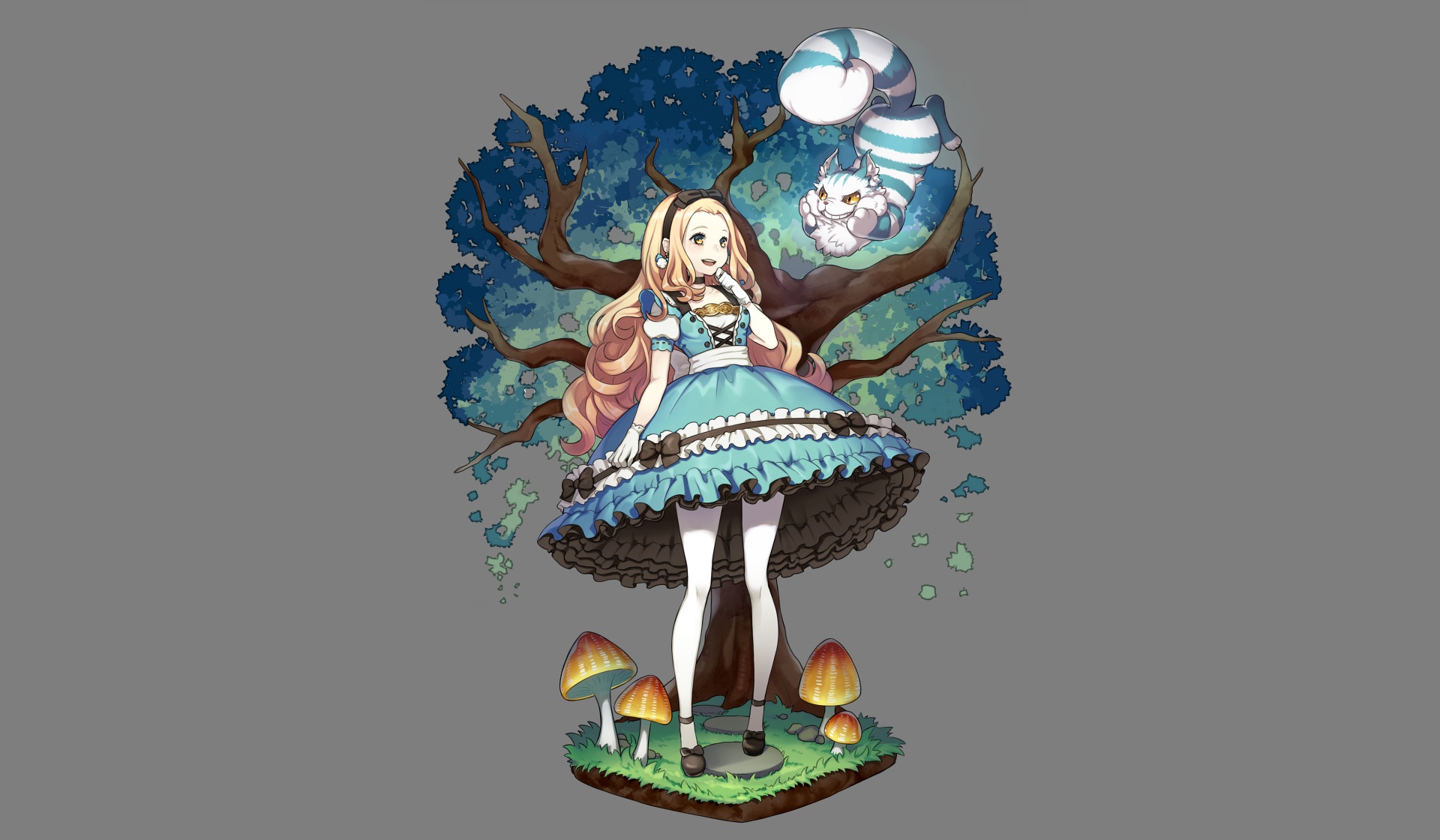 Alice In Wonderland  Lock Screen