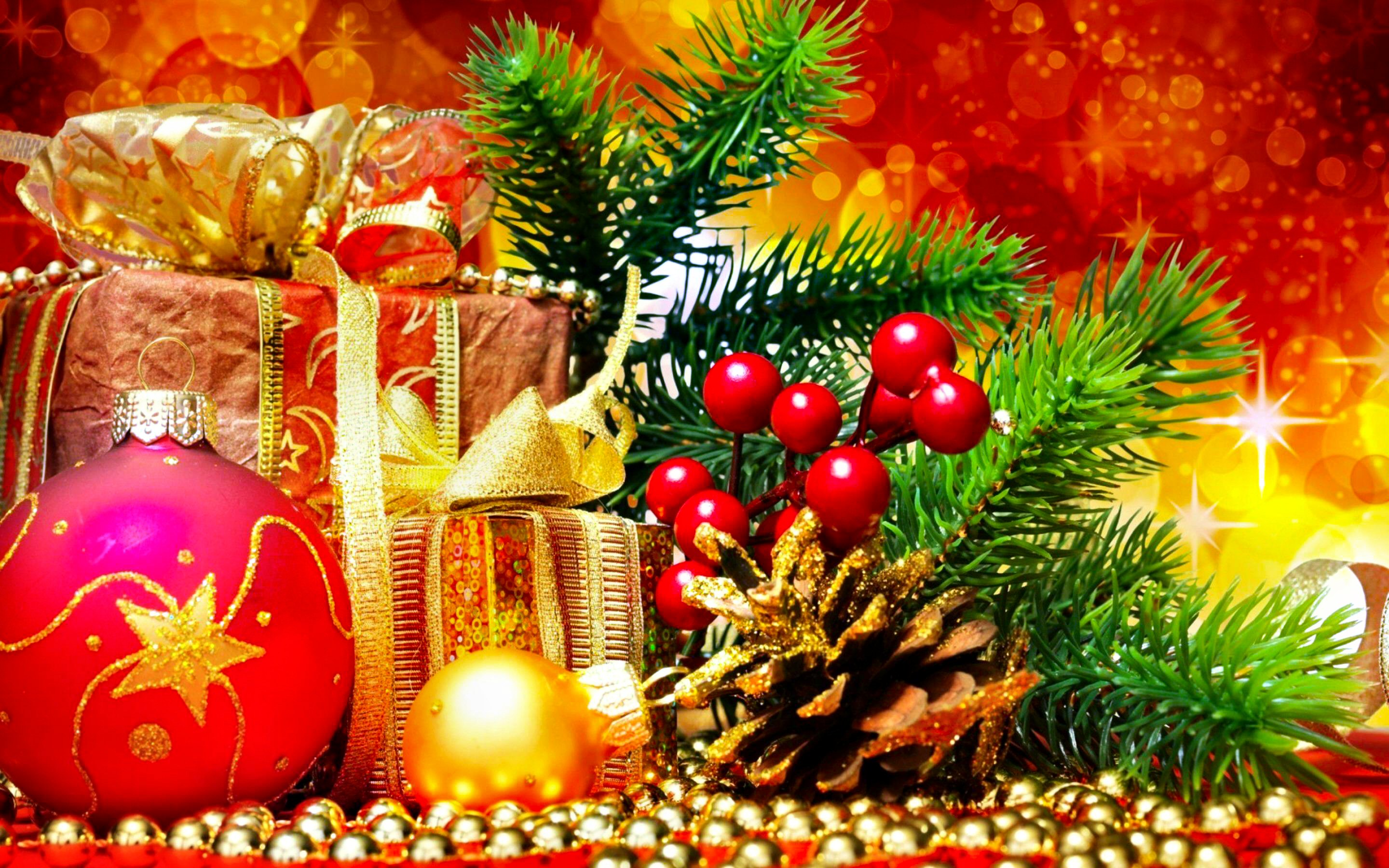 558810 Bild herunterladen feiertage, weihnachten, weihnachtsschmuck, geschenk - Hintergrundbilder und Bildschirmschoner kostenlos