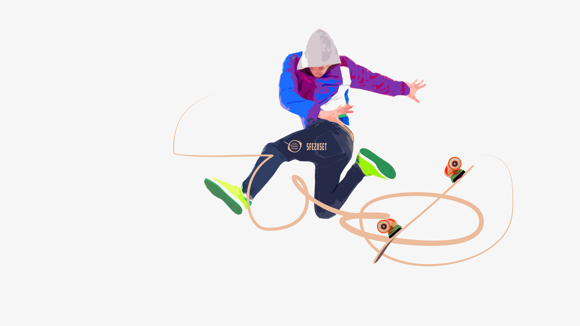 sports, skateboarding, jump, skateboard for android
