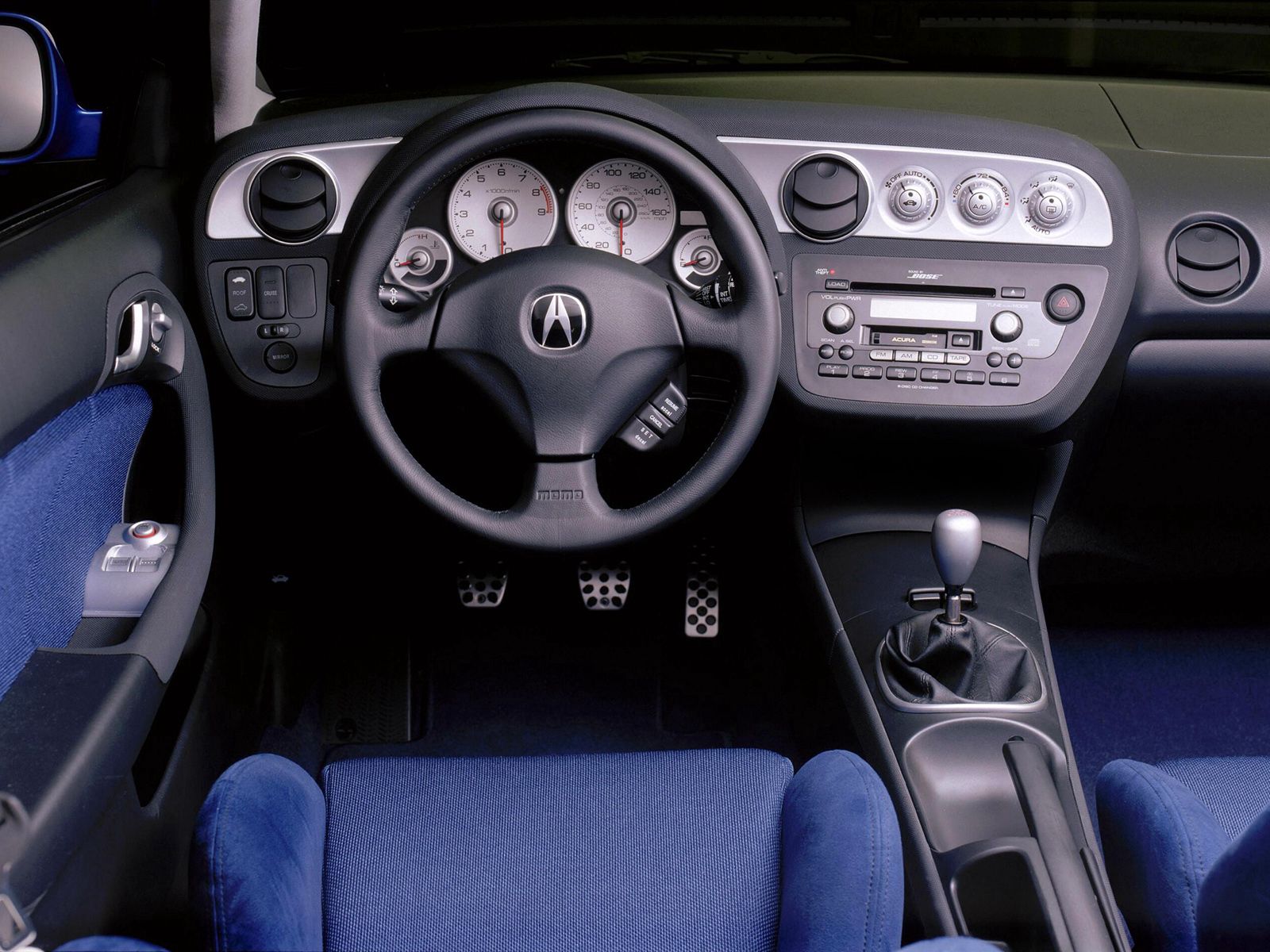 rudder, acura, interior, cars, concept, steering wheel, salon, speedometer, 2001, rs x