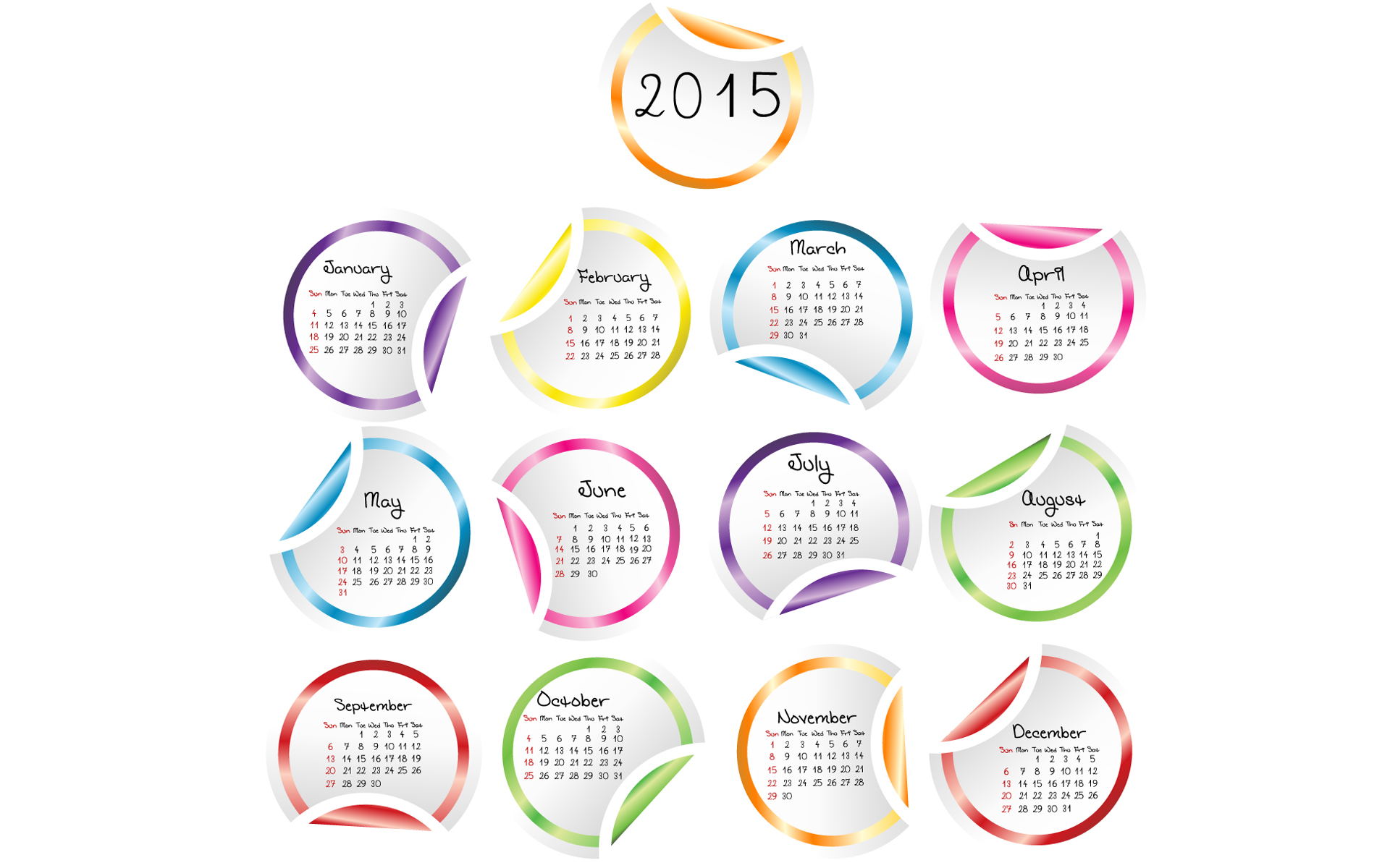 666371 завантажити картинку різне, календар, свято, новий рік 2015, новий рік - шпалери і заставки безкоштовно
