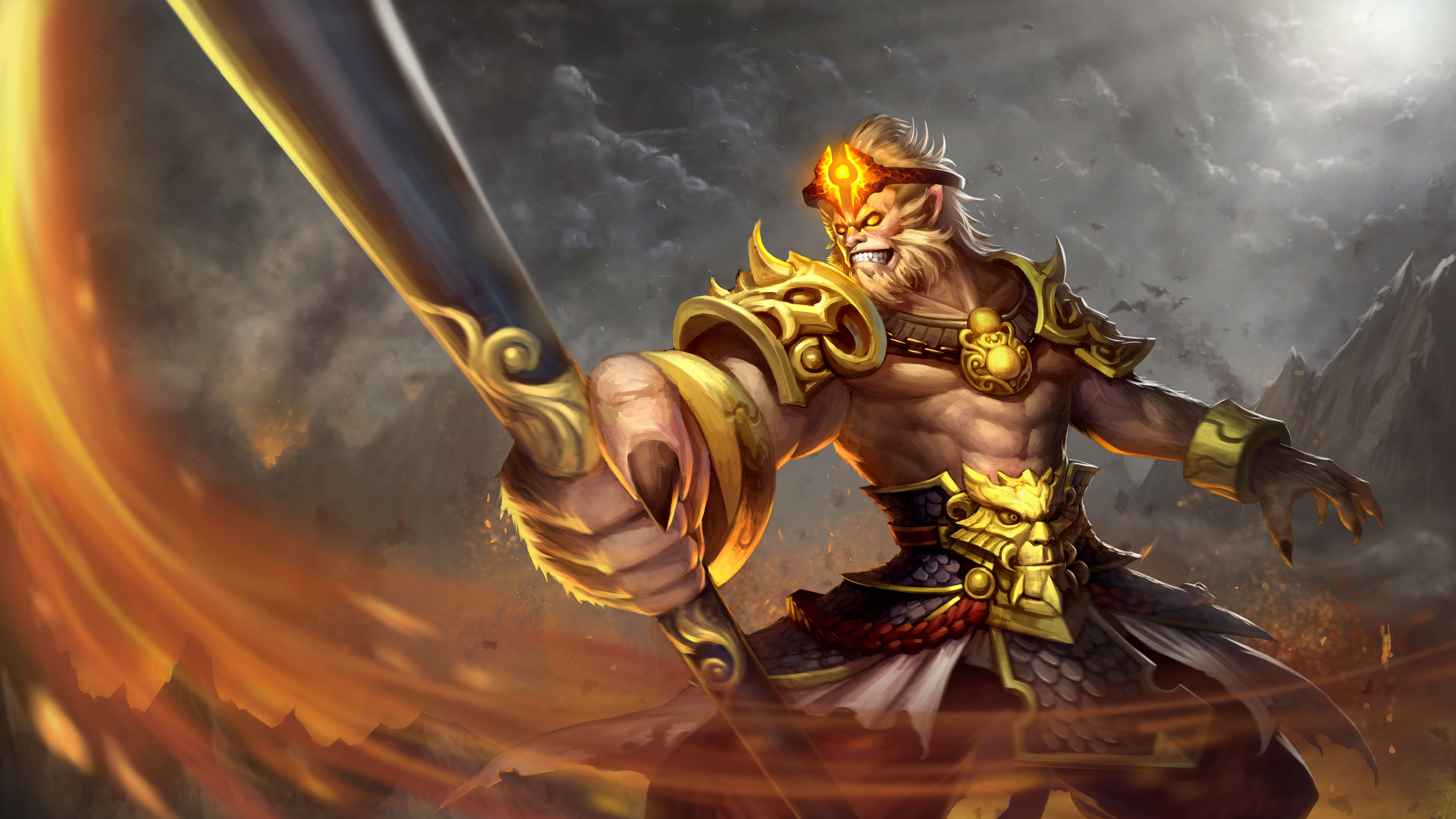 Wukong The Monkey King Wallpaper Download  MobCup