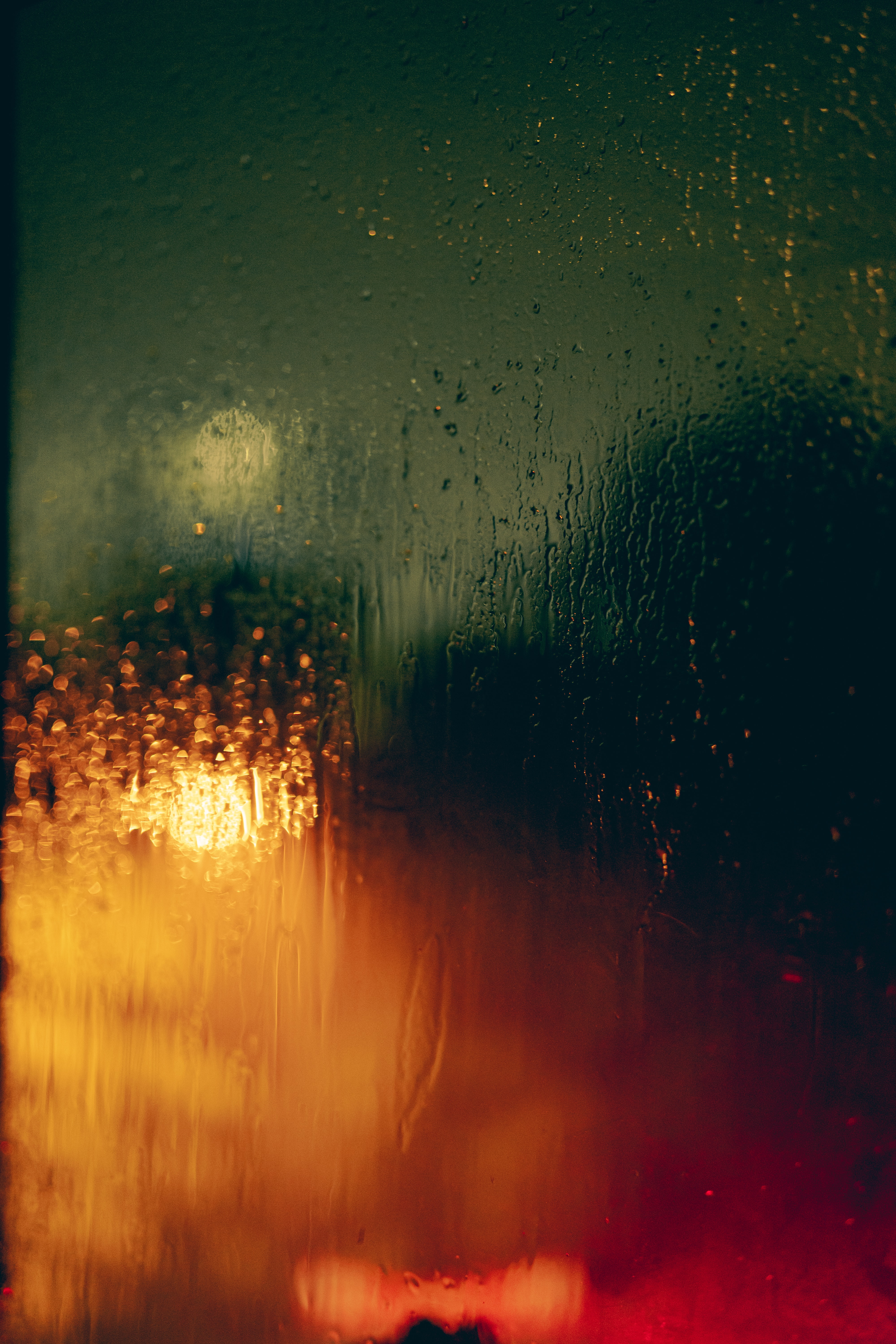 Download mobile wallpaper Macro, Miscellaneous, Glare, Miscellanea, Drops, Glass, Rain for free.