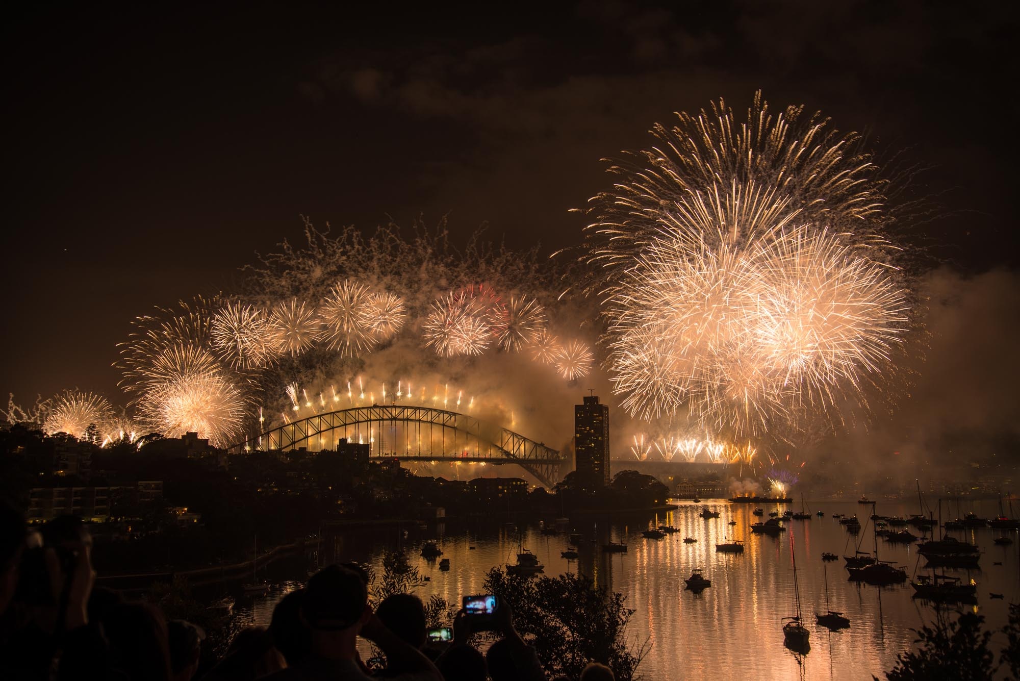 photography, fireworks, australia, boat, celebration, harbor, sydney harbour bridge, sydney
