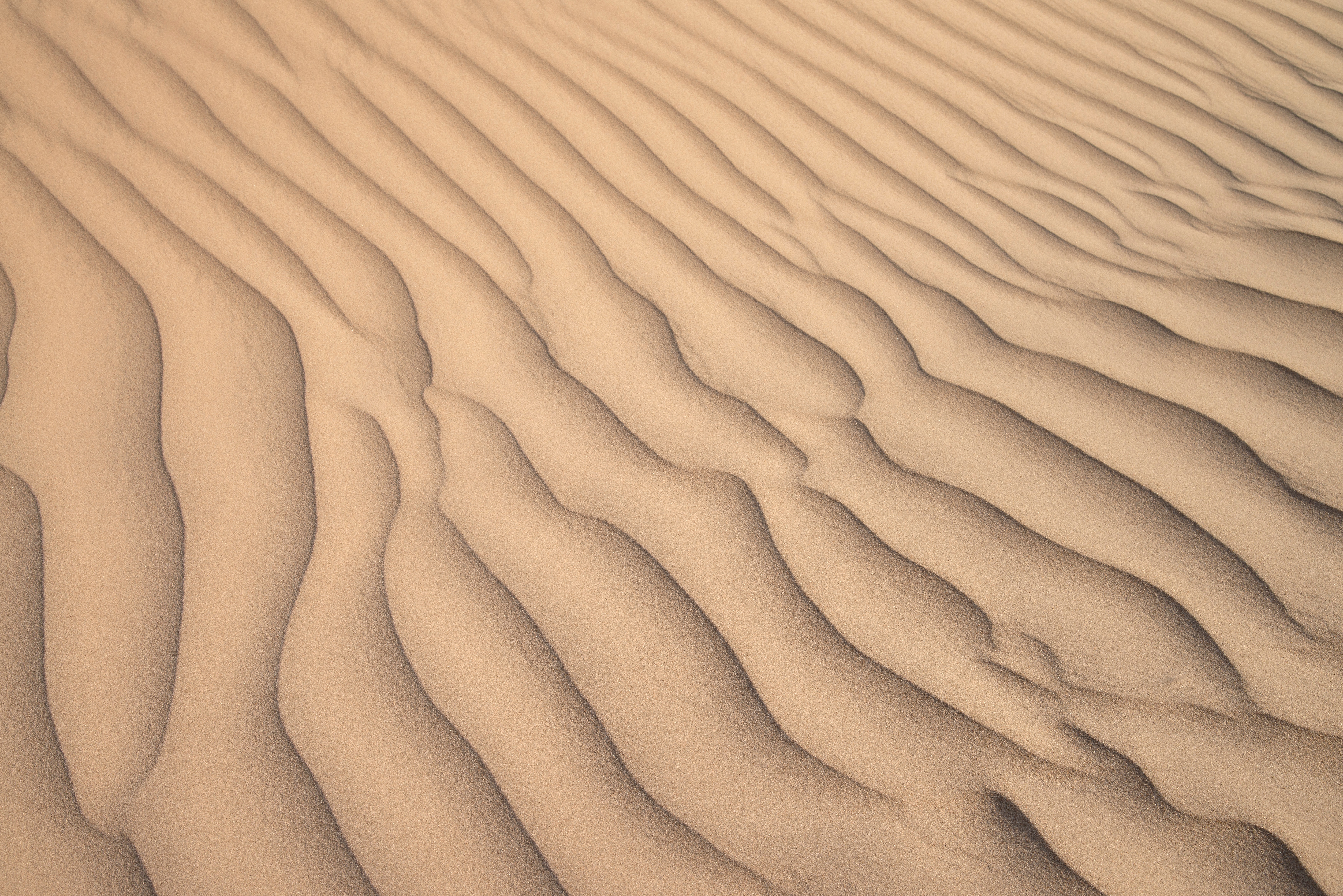 Download mobile wallpaper Waves, Relief, Sand, Desert, Texture, Textures for free.