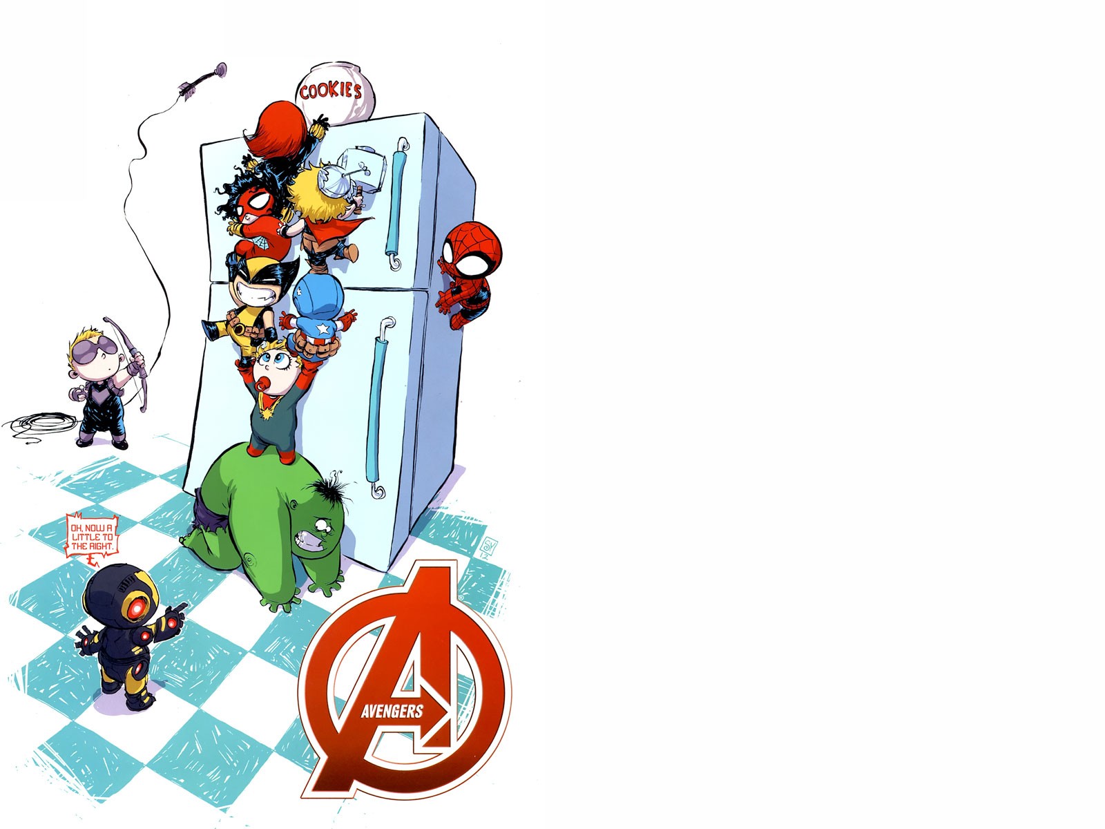 Free Baby Avengers Stock Wallpapers