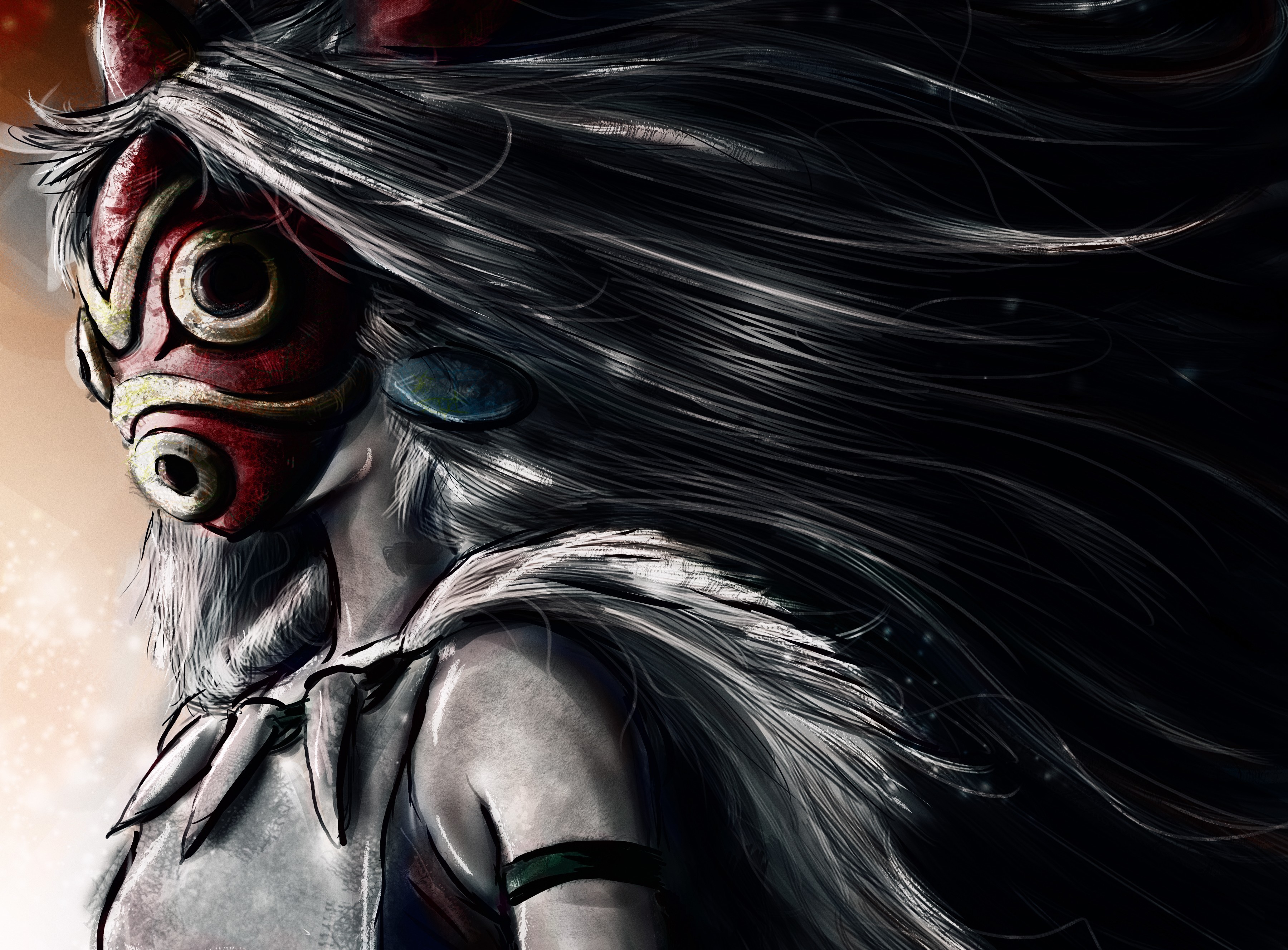 14 Princess Mononoke Wallpapers for iPhone and Android by Brian Thornton