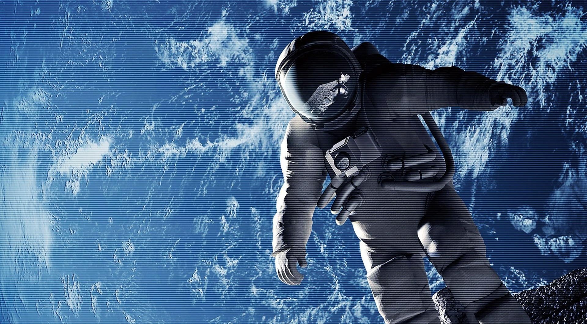 universe, cosmonaut, spacesuit, space suit, open space, weightlessness HD wallpaper