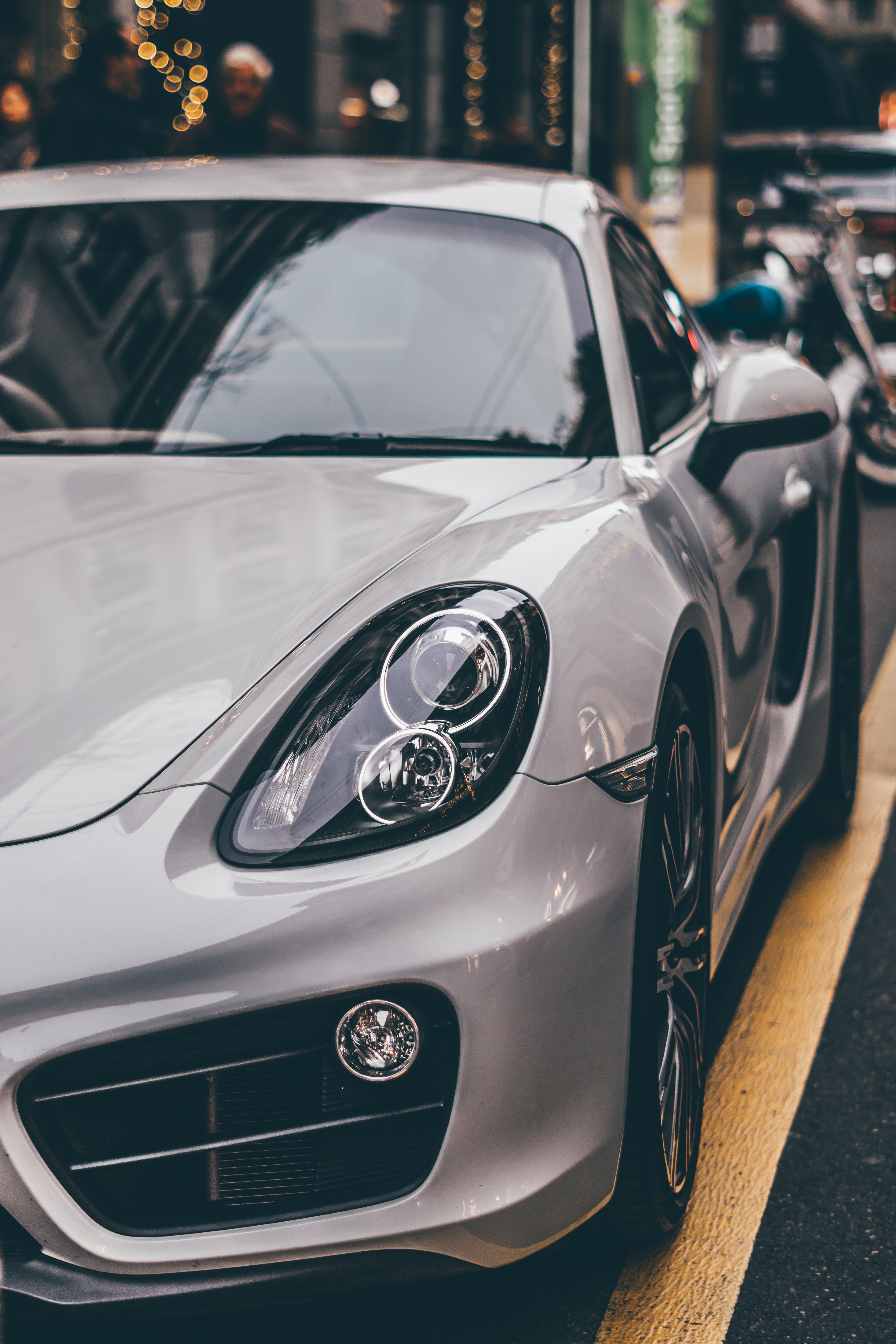 Download mobile wallpaper Sports Car, Grey, Car, Machine, Sports, Cars, Porsche 911, Porsche for free.