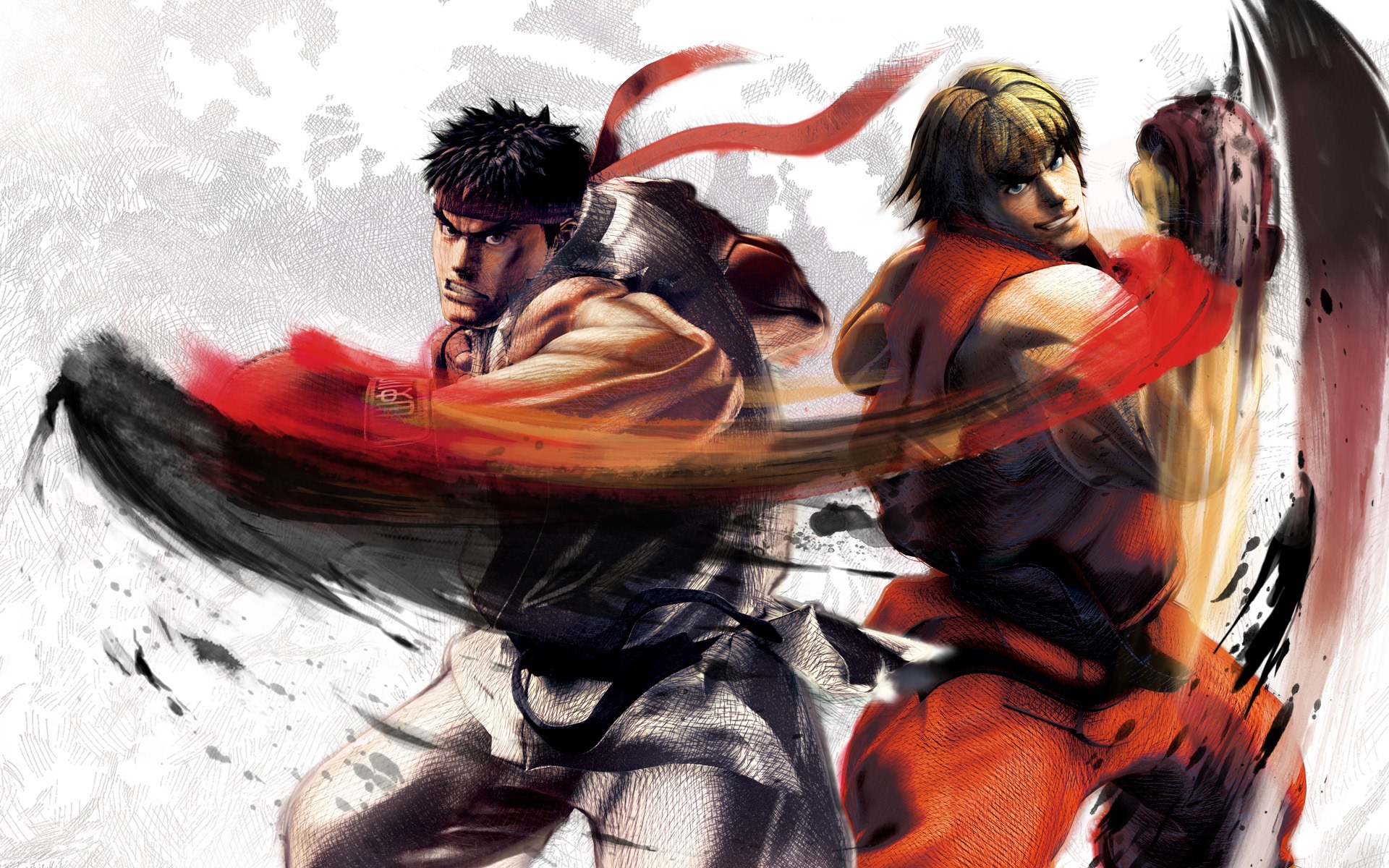 video game, street fighter, ken masters, ryu (street fighter) wallpaper for mobile
