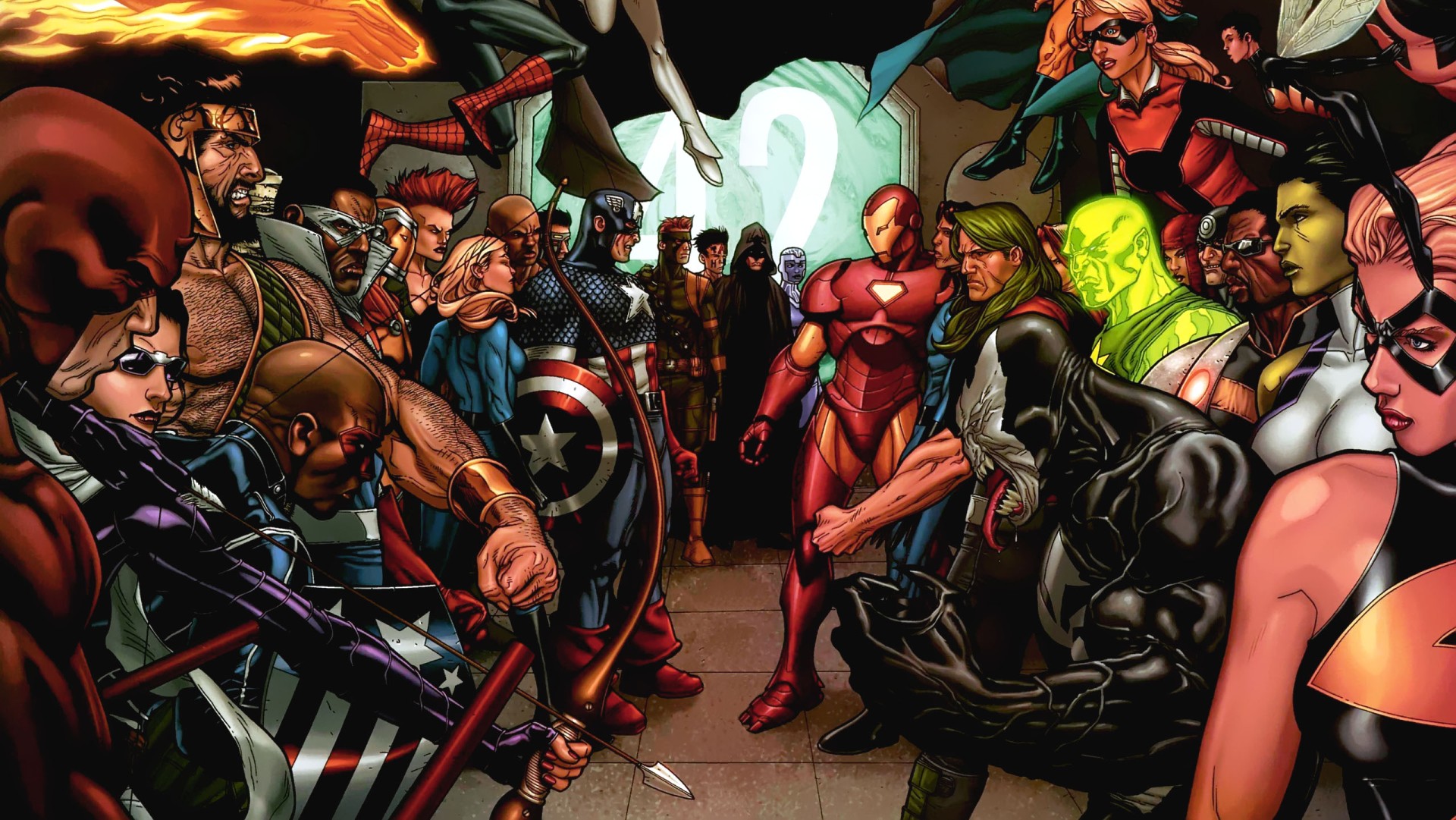 Гражданская война Marvel
