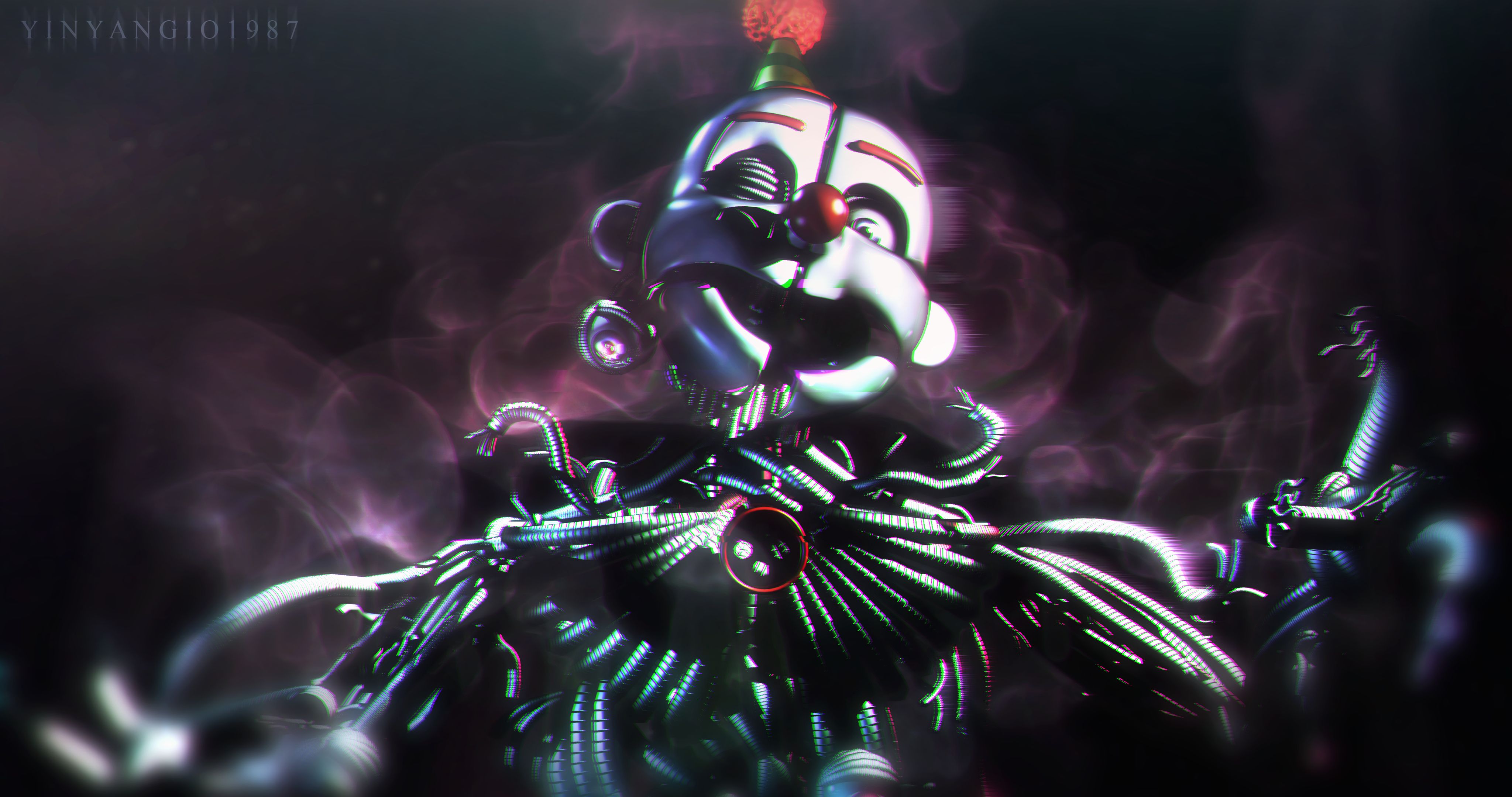 Video Game Five Nights at Freddy's: Sister Location HD Wallpaper