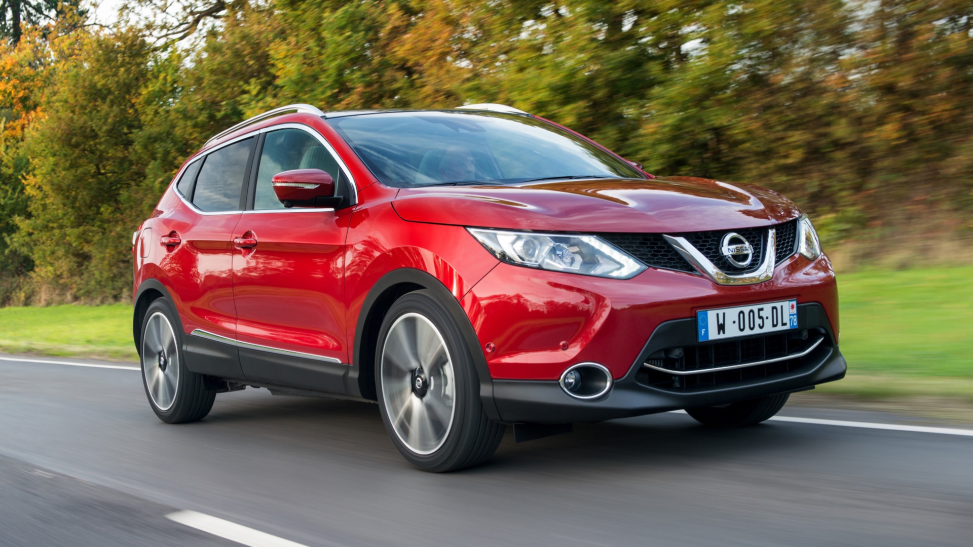 Nissan Qashqai Red