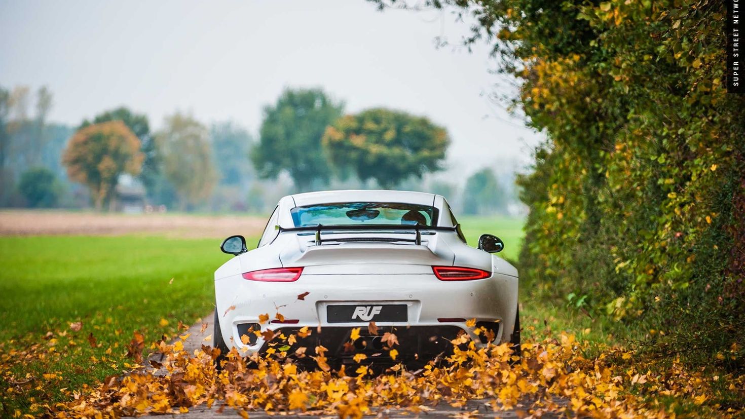 Лист машины. Porsche 911 autumn. Porsche 911 осень. Порше 911 в поле. Porsche 911 лес.