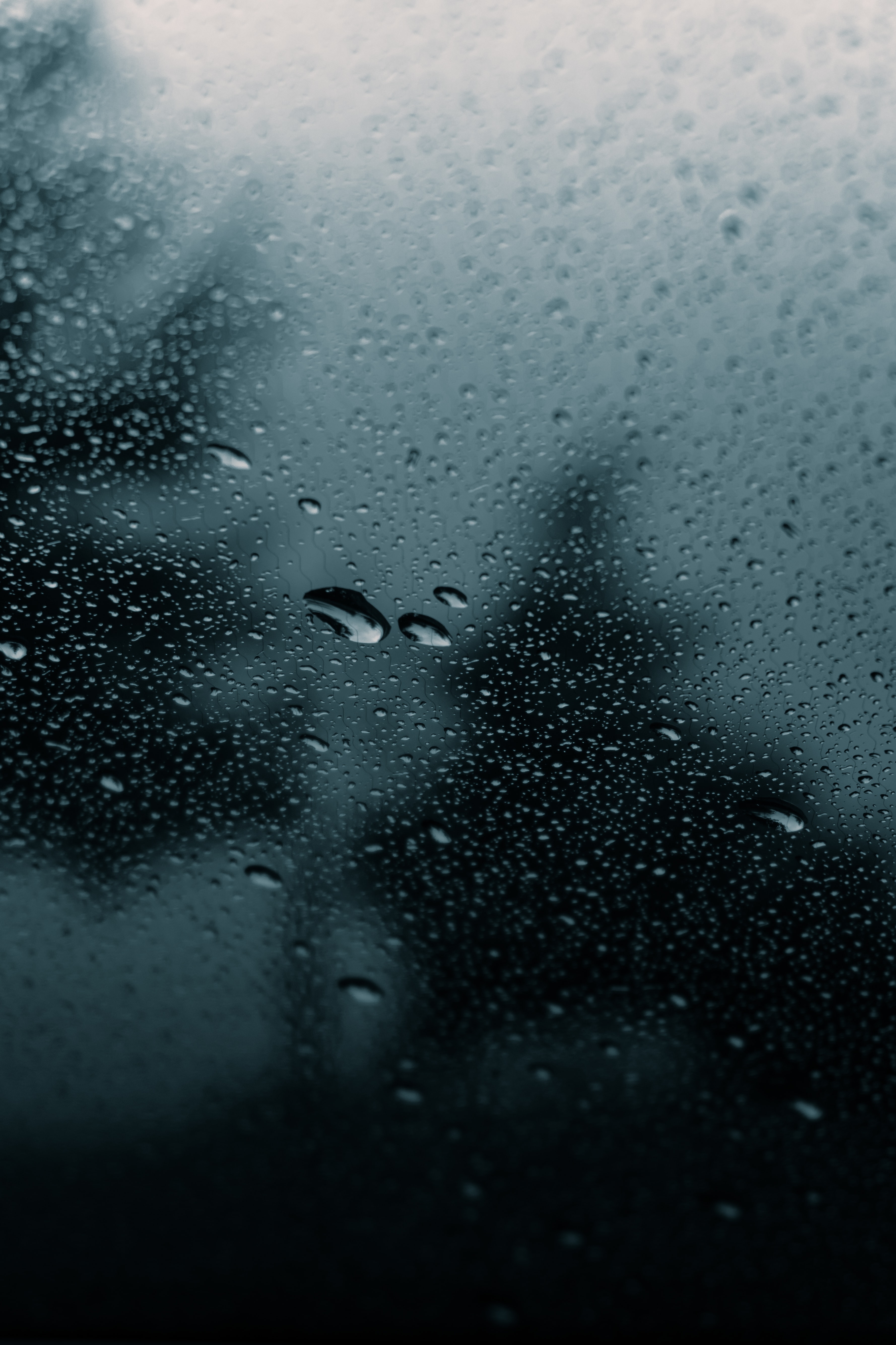 Download mobile wallpaper Wet, Surface, Macro, Drops, Glass for free.