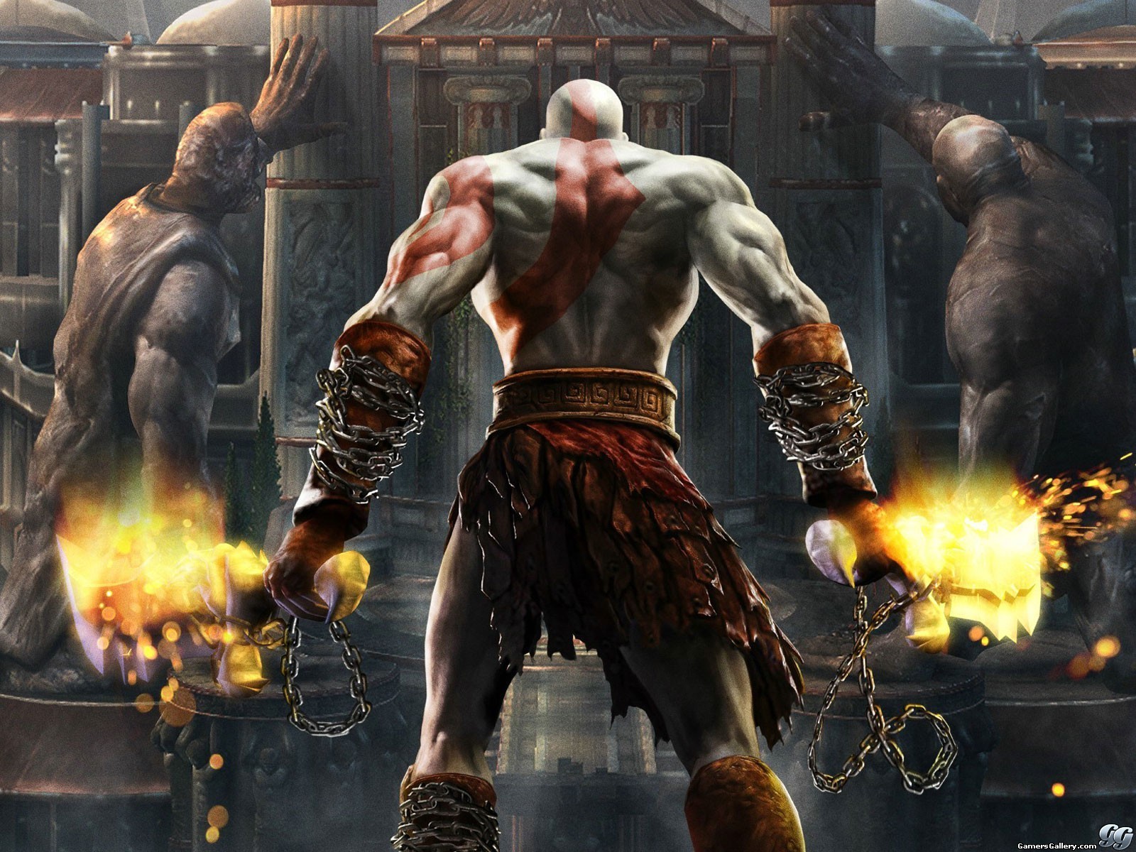302458 descargar fondo de pantalla god of war, god of war ii, videojuego, kratos (dios de la guerra): protectores de pantalla e imágenes gratis