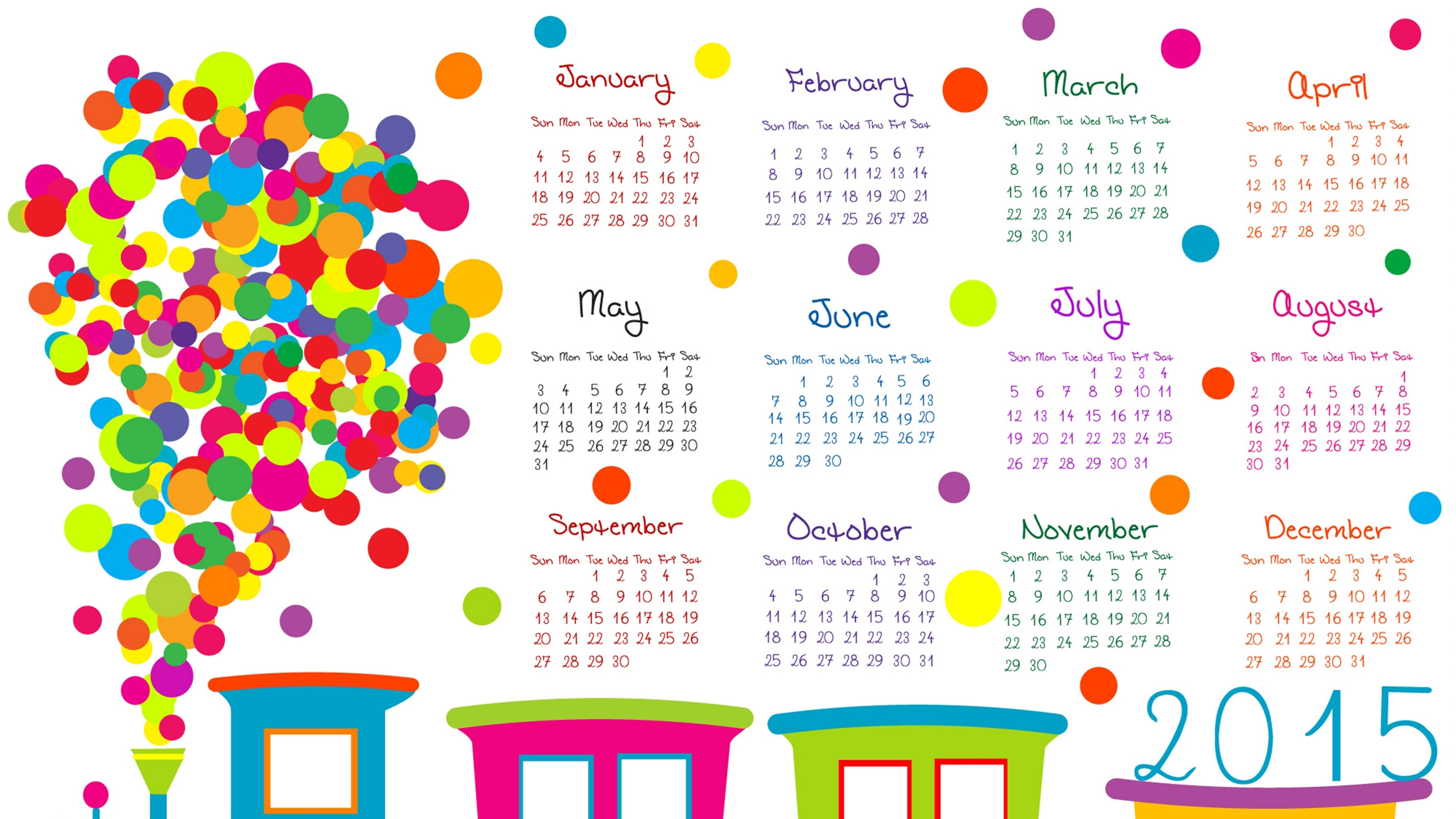 666535 скачать картинку разное, календарь, праздник, новый год 2015, новый год - обои и заставки бесплатно