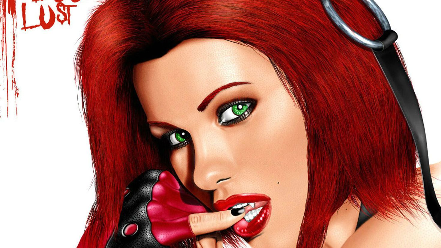 Игра про вампиршу. Девушка вампир игра BLOODRAYNE. BLOODRAYNE обои. Бладрейн девушка с красными волосами. Снегурочка бладрейн.