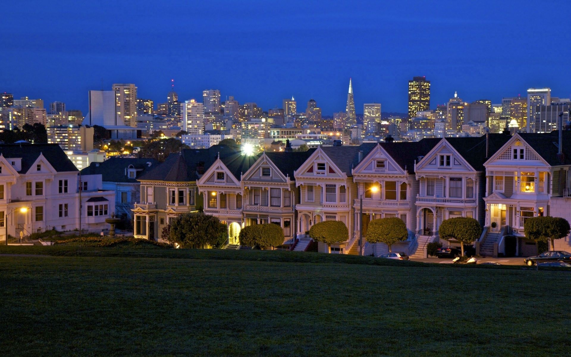 Скачать картинку Дом, Сан Франциско, Калифорния, Города, Строительство, Сша в телефон бесплатно.
