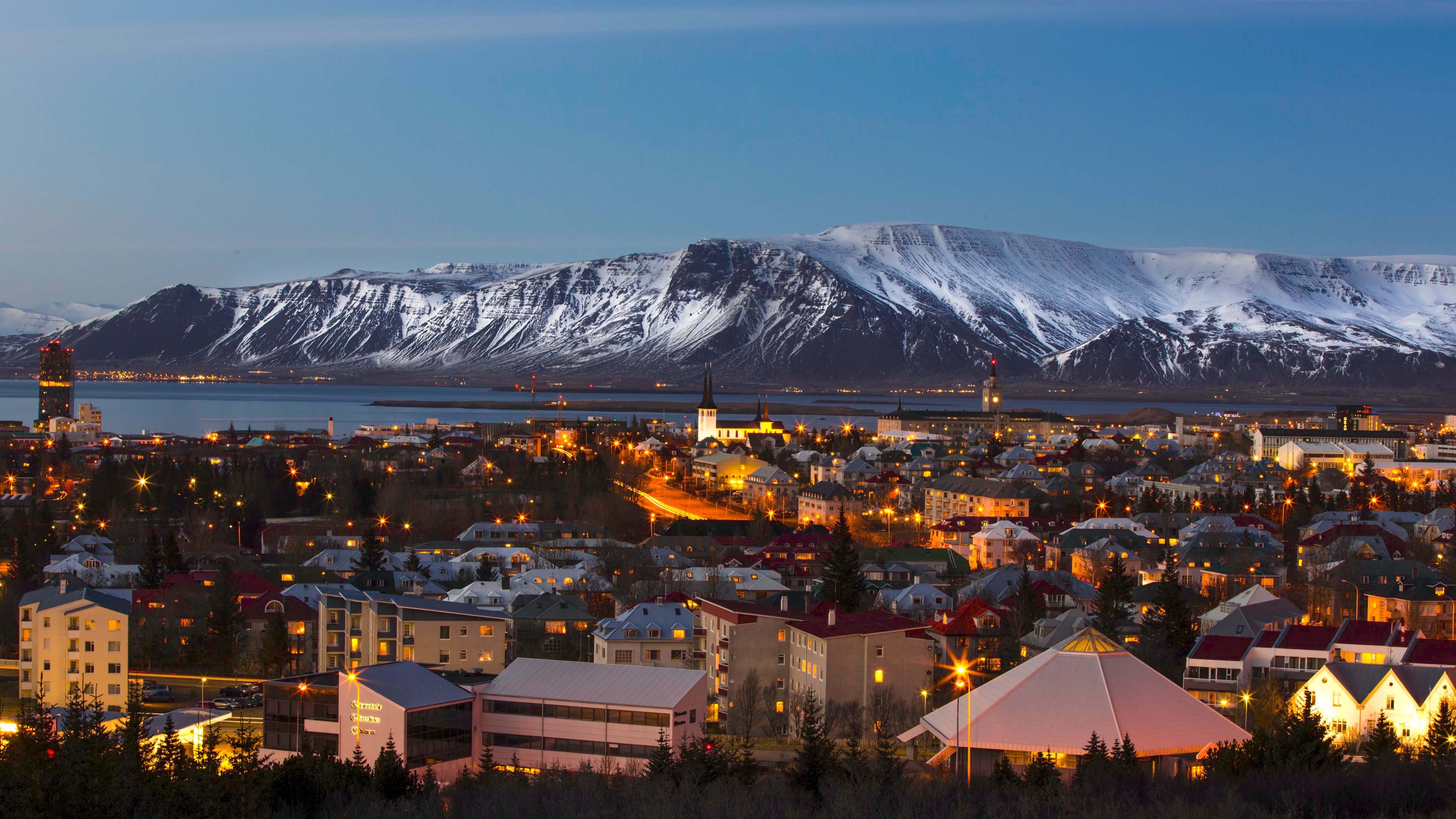 344509 Hintergrundbild herunterladen menschengemacht, reykjavík, stadtbild, island, städte - Bildschirmschoner und Bilder kostenlos
