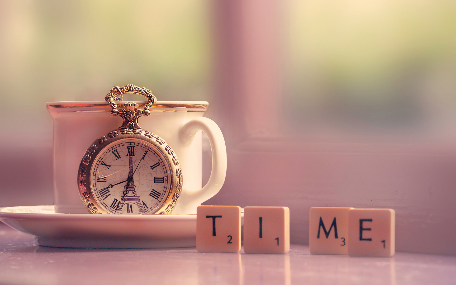 word, still life, macro, tea, coffee, man made, watch, cup, number download HD wallpaper