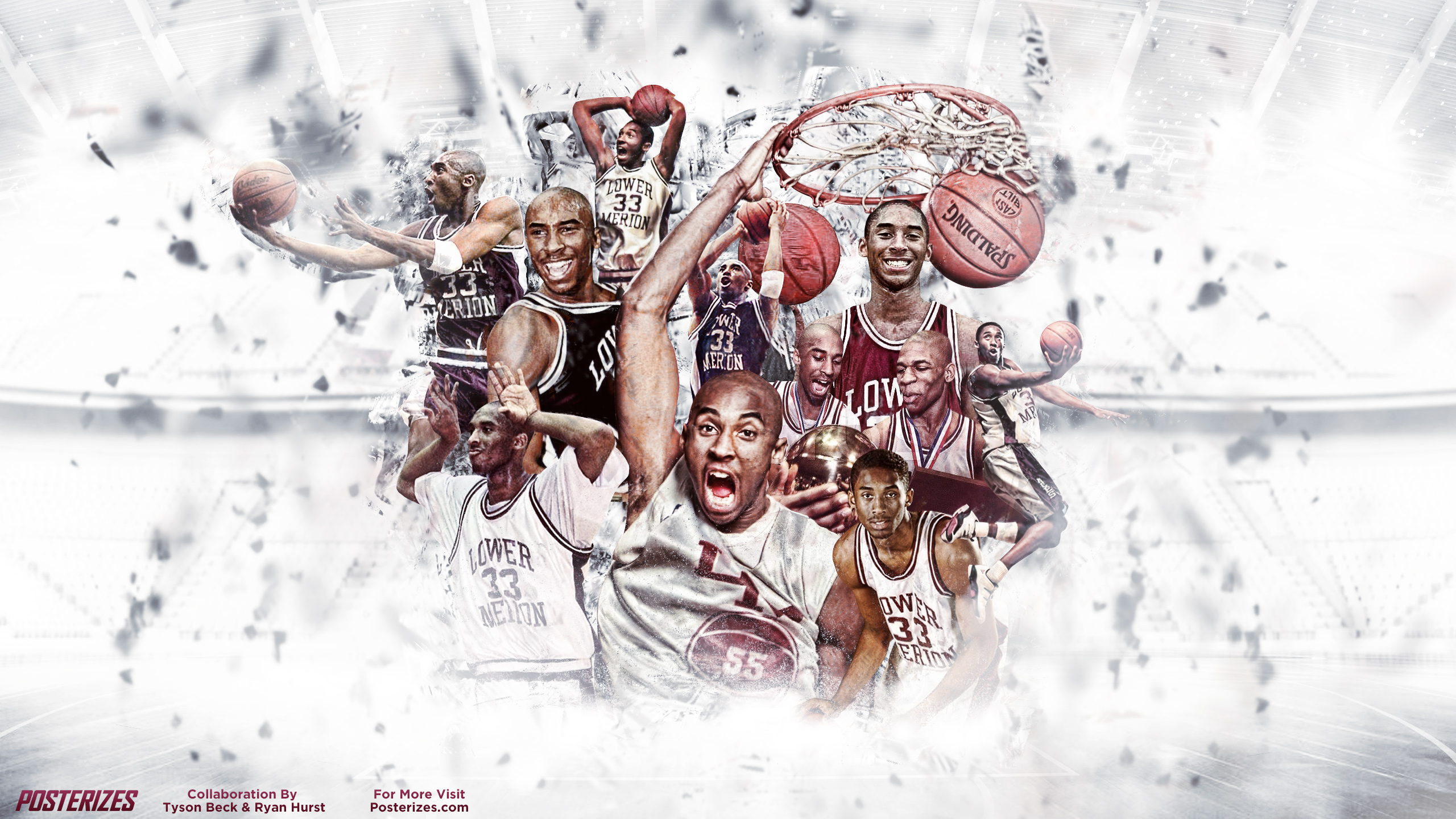 Баскетбольный фон для обложки журнала