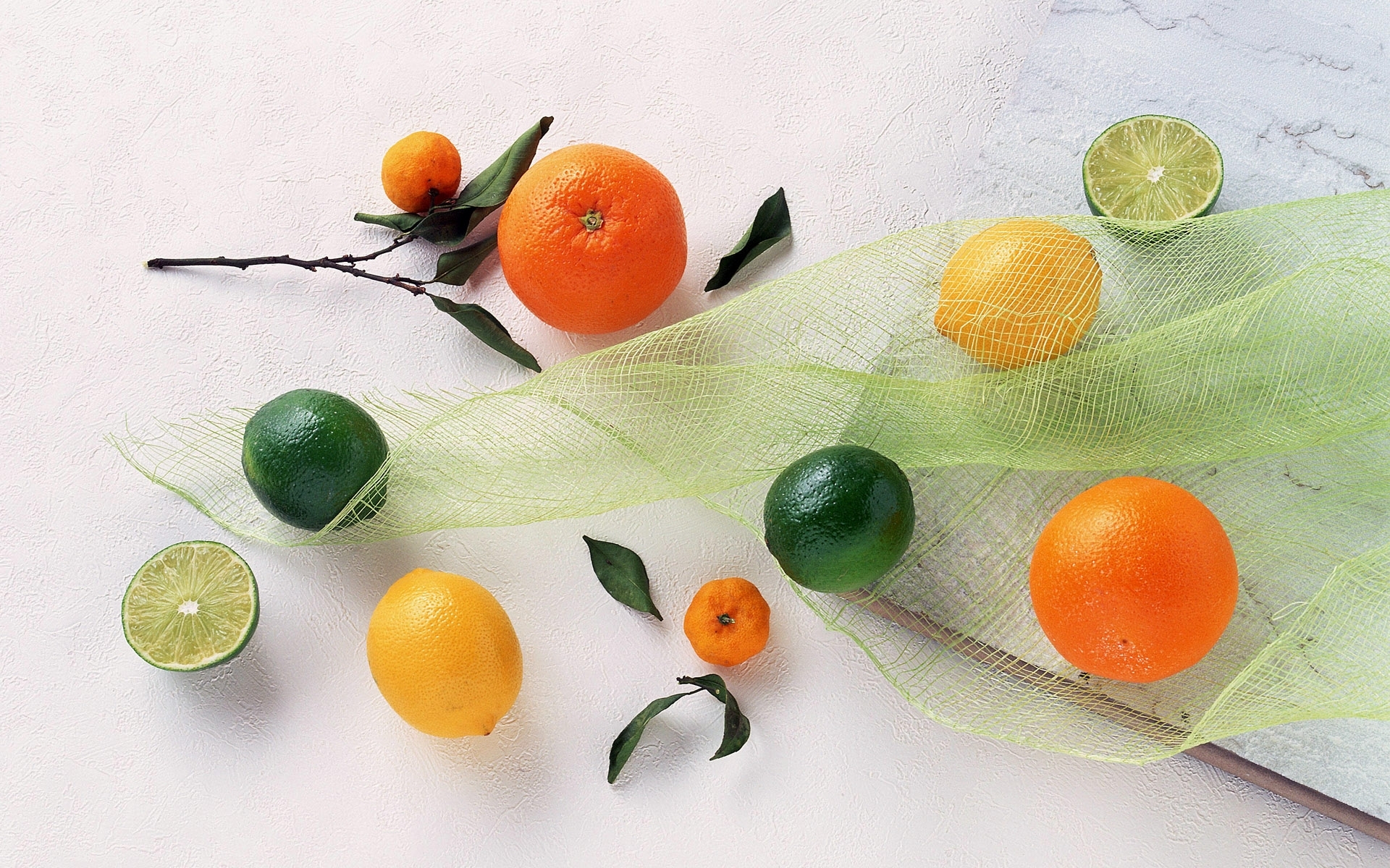 oranges, fruits, food, lemons phone wallpaper