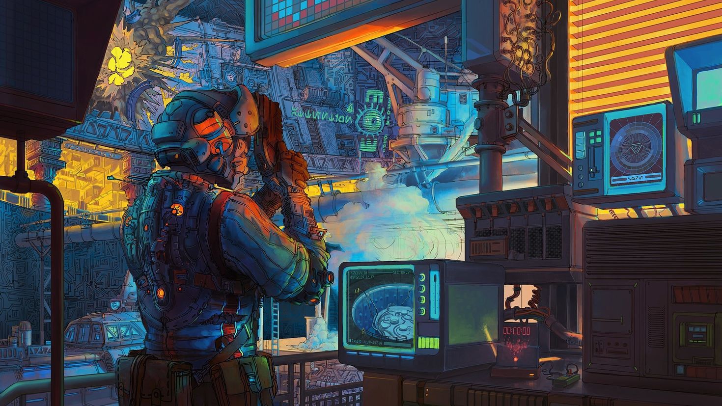 Cyberpunk live wallpaper