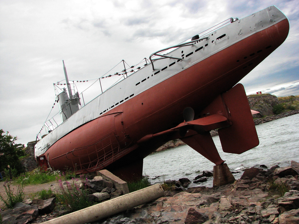 Музей подводная лодка Весикко Суоменлинна. Красно черная лодка. Проект 661 Анчар атомная. Finnish Submarine.