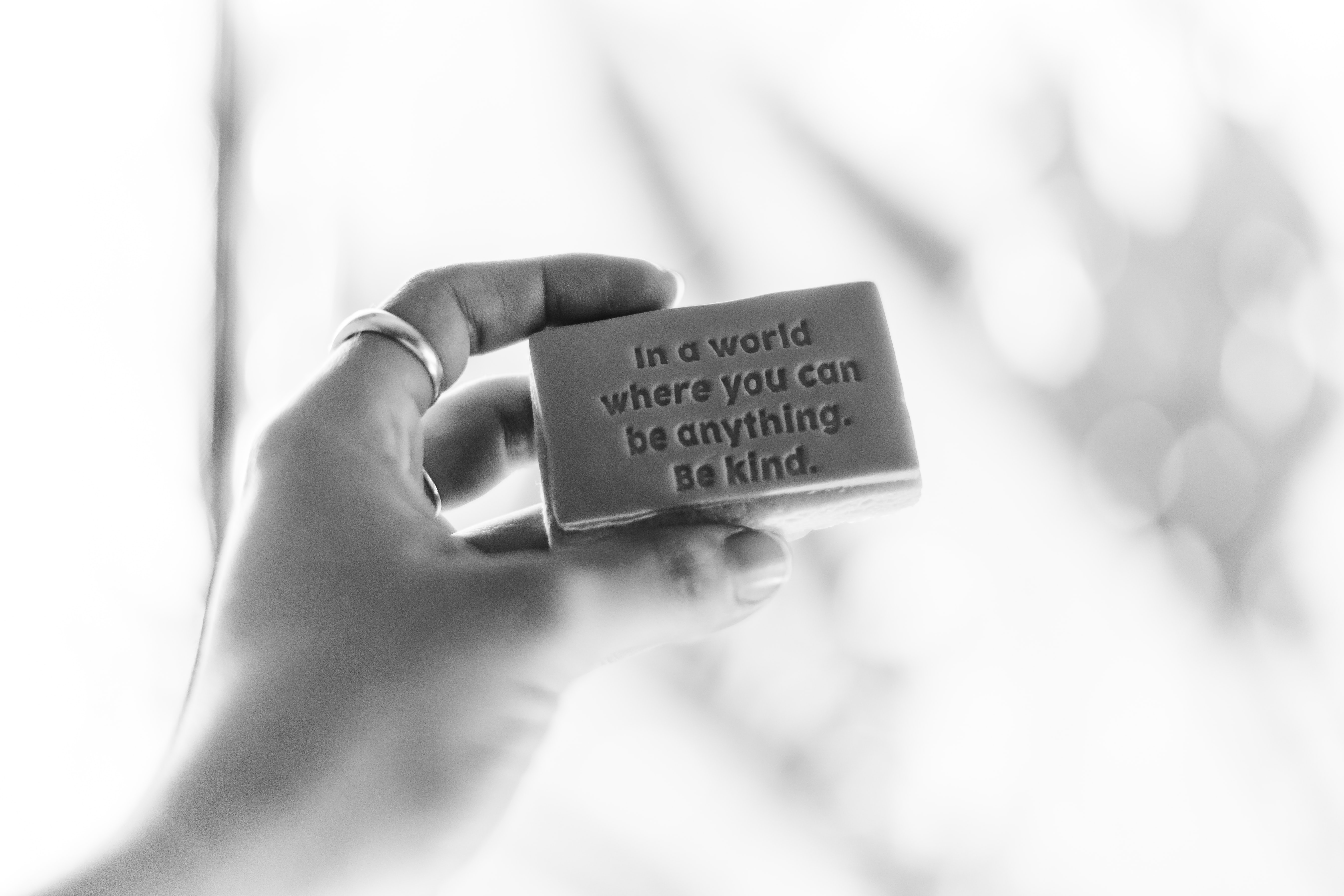 words, quotation, hand, bw, chb, phrase, text, quote, kind