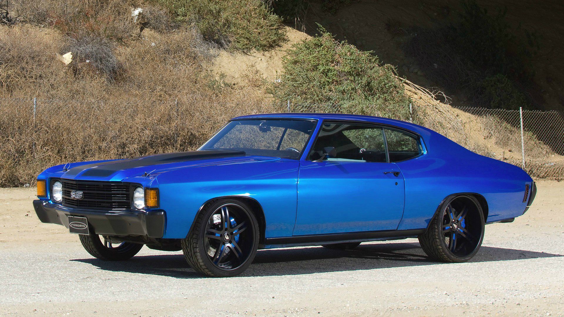 tuning, chevrolet, cars, side view, muscle car, chevelle