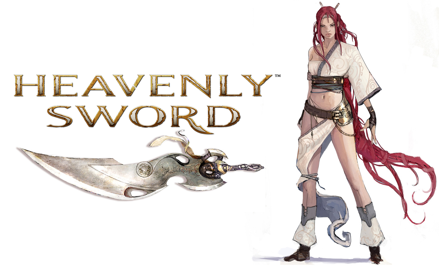 video game, heavenly sword
