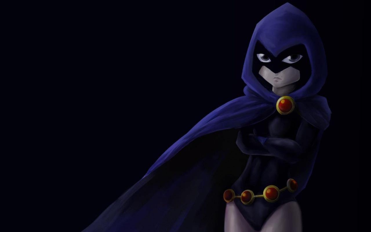 raven superhero wallpaper