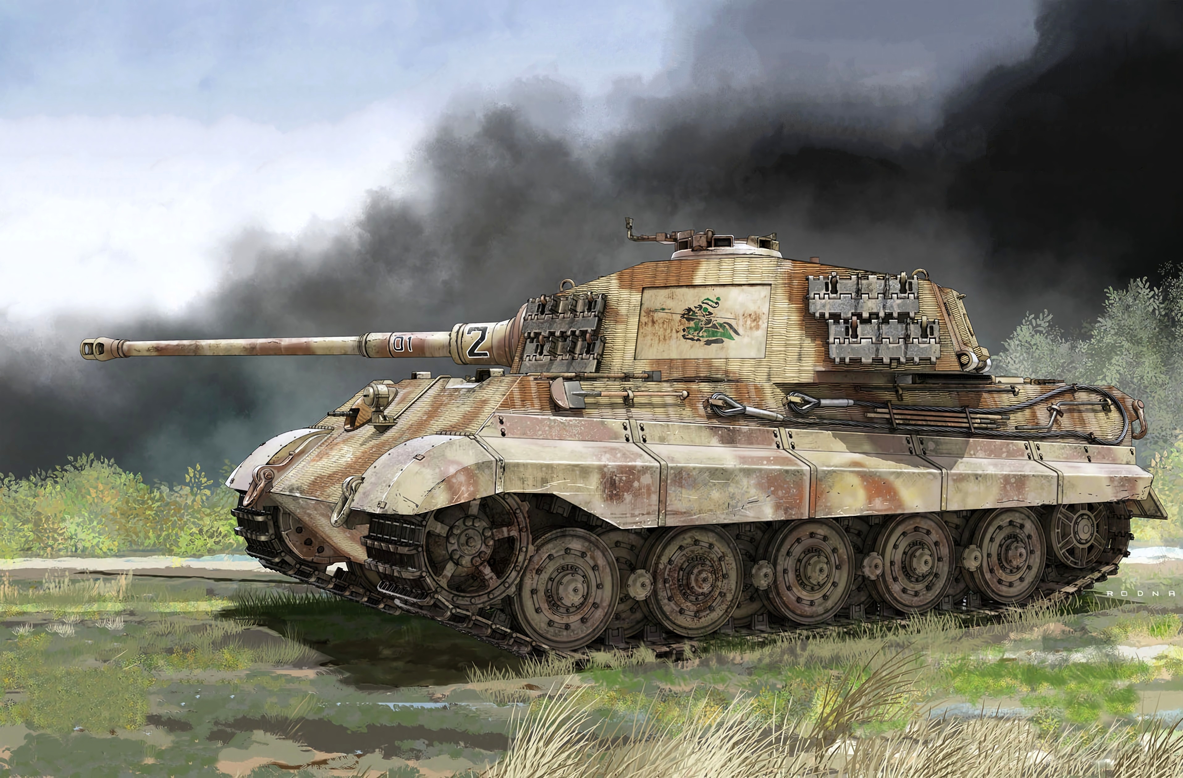 Королевский тигр танк