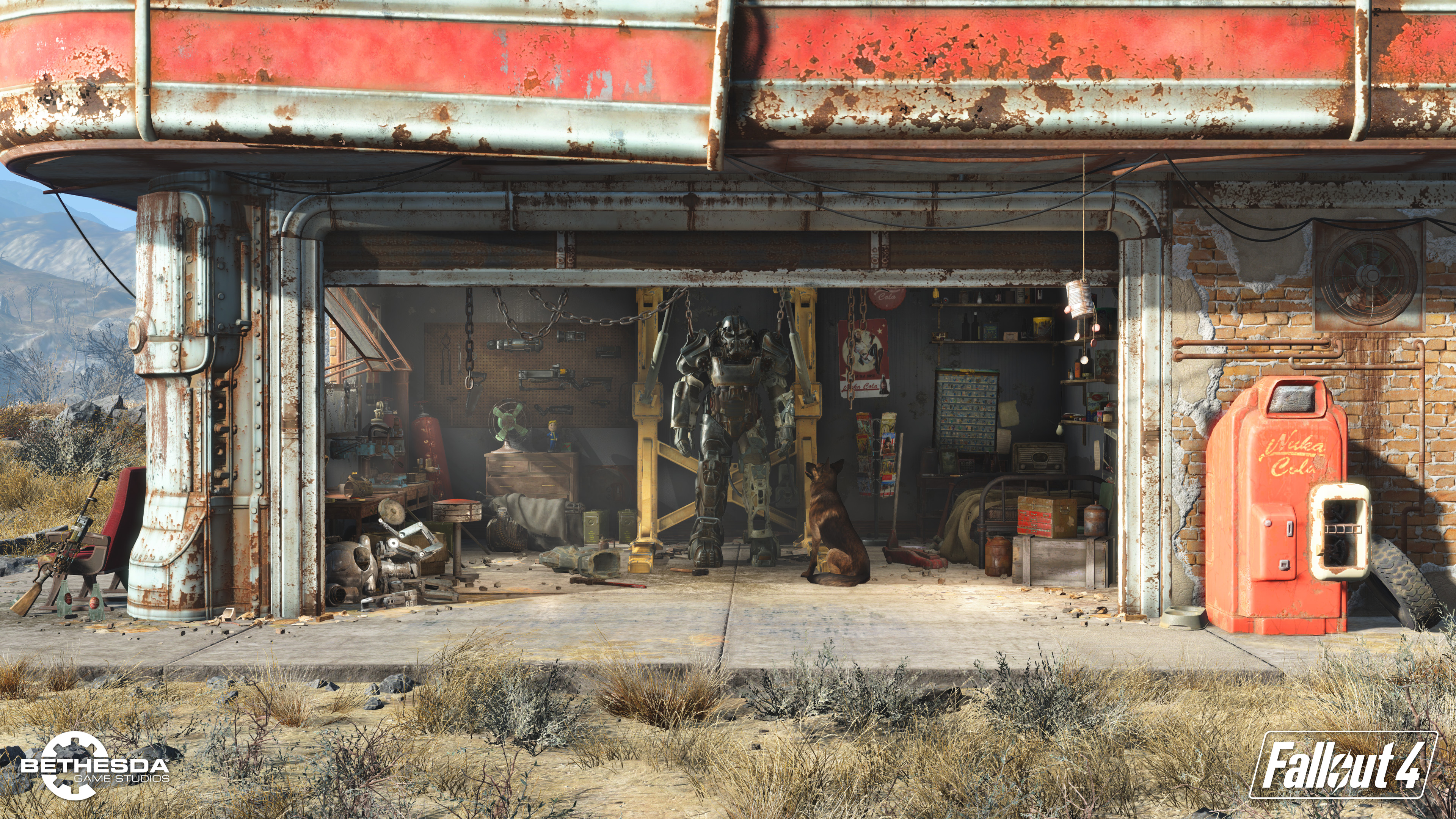 Популярні заставки і фони Fallout на комп'ютер