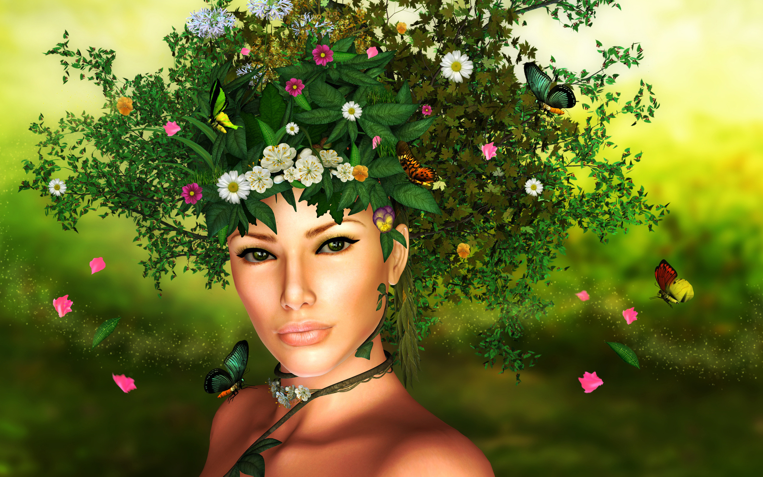Фото на аватарку для женщины природа весна