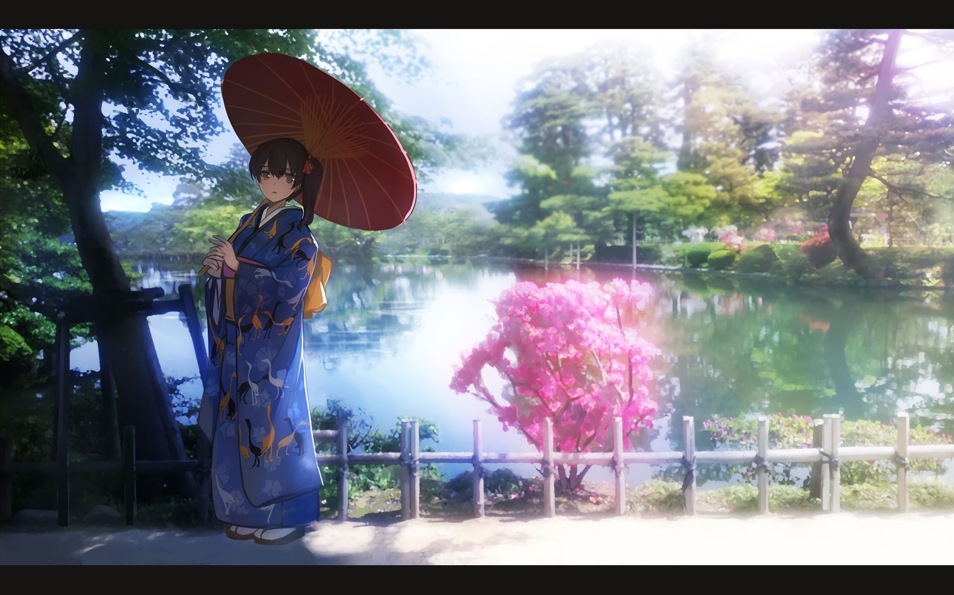 anime, kantai collection, kaga (kancolle) Smartphone Background