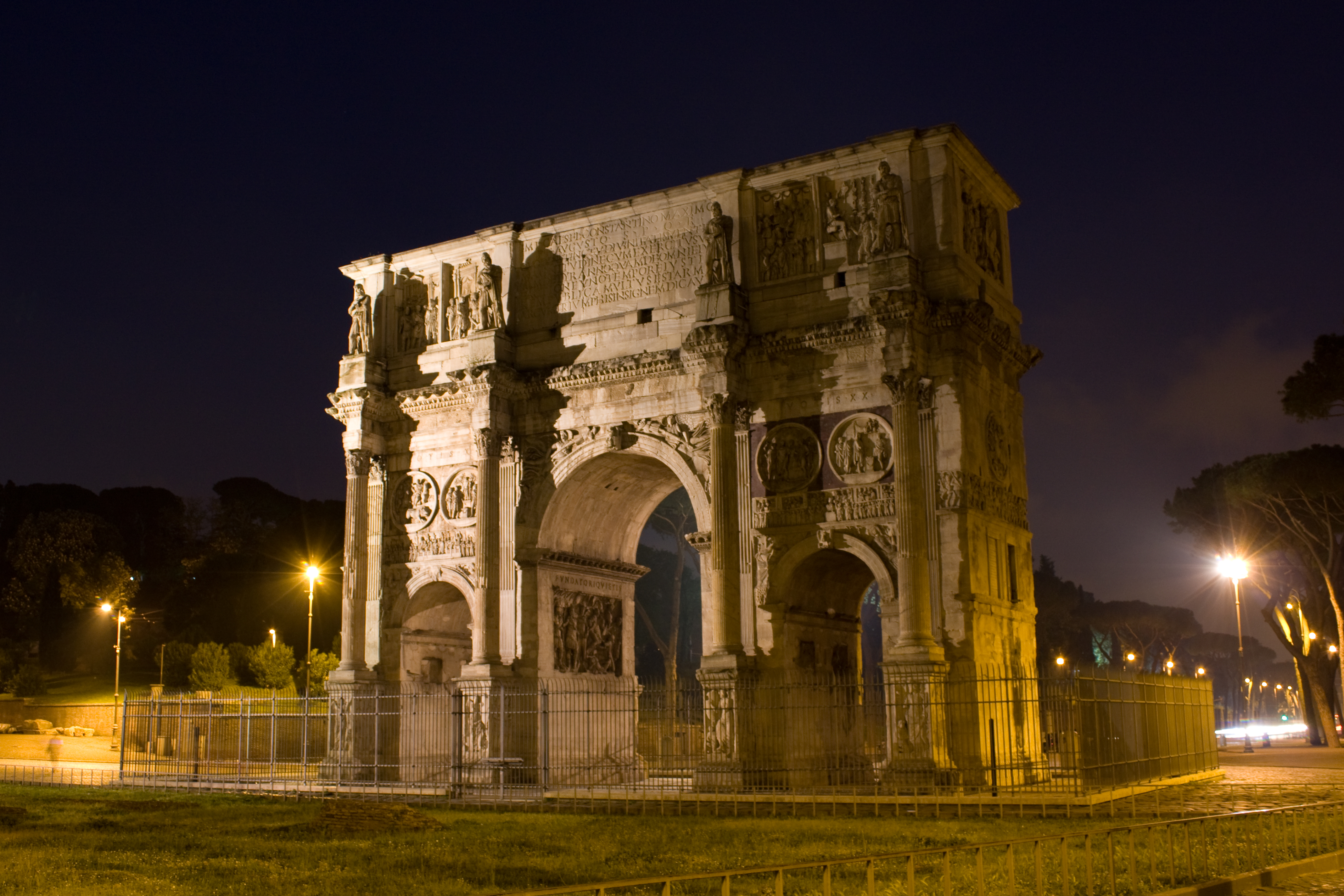 408523壁紙のダウンロードマンメイド, コンスタンティヌスの凱旋門, アーチ, 建築, コラム, イタリア, 記念碑, ローマ, 破滅, モニュメント-スクリーンセーバーと写真を無料で