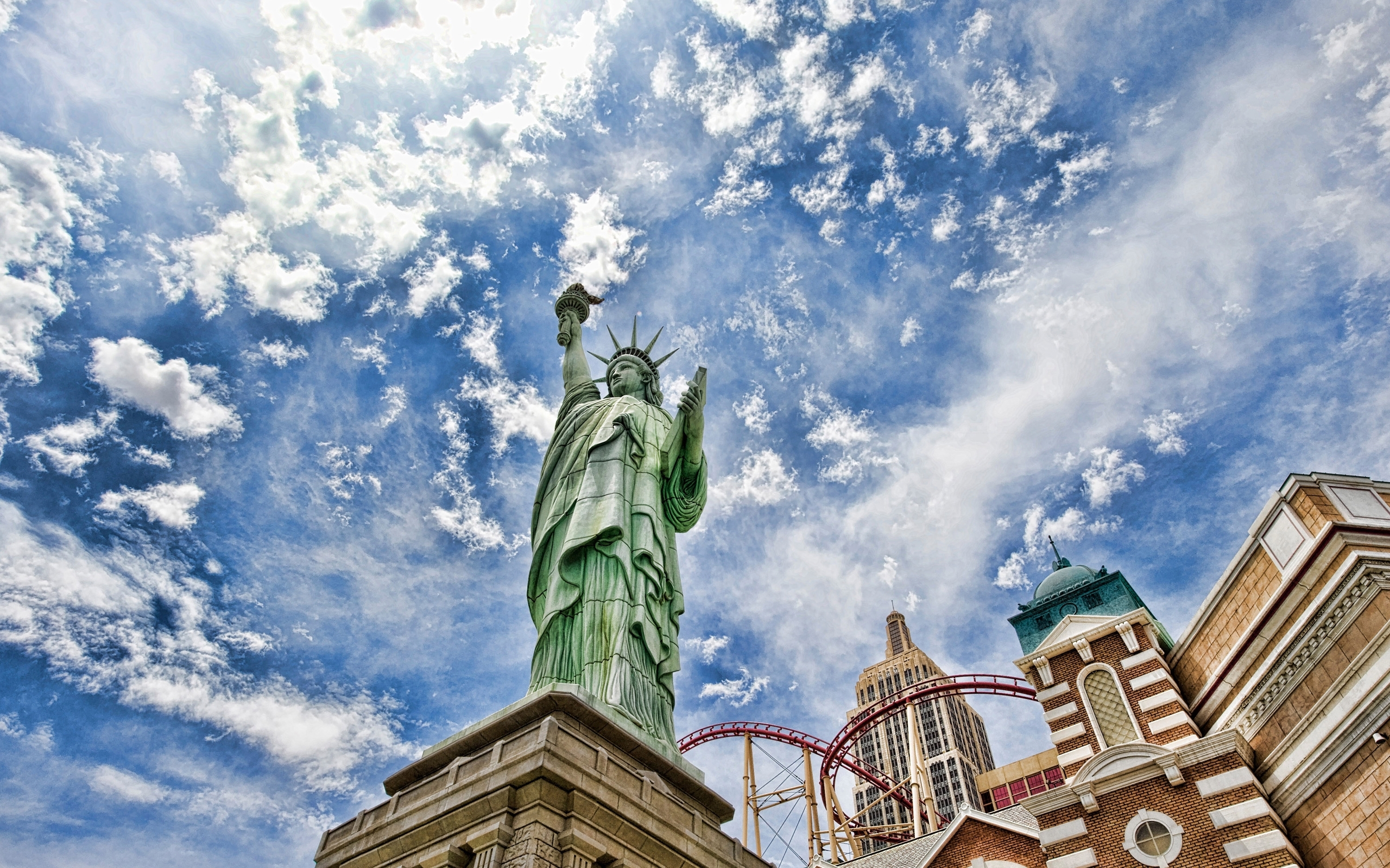 Free download wallpaper Architecture, Statue Of Liberty on your PC desktop