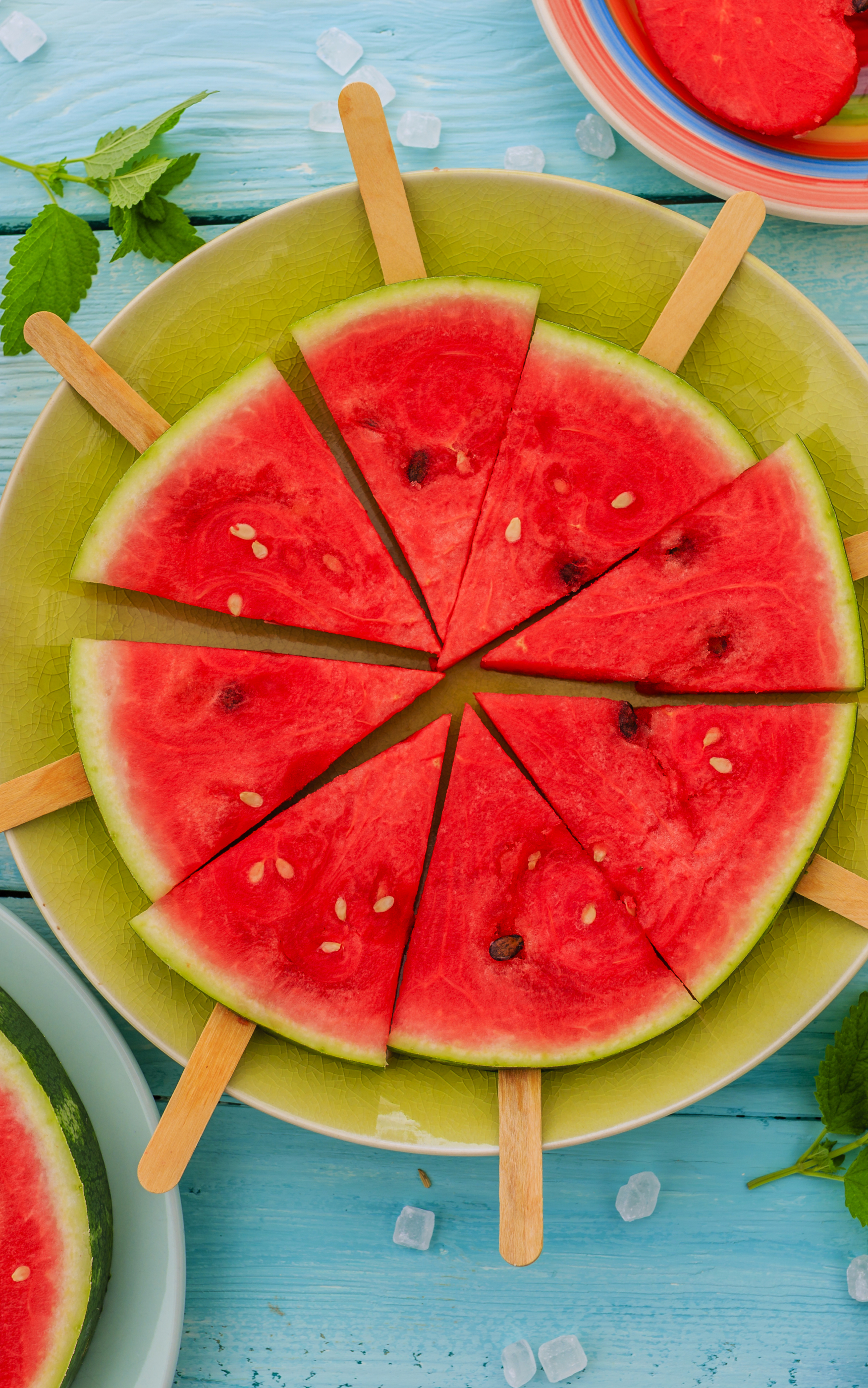 Download mobile wallpaper Fruits, Food, Summer, Ice Cream, Fruit, Watermelon for free.