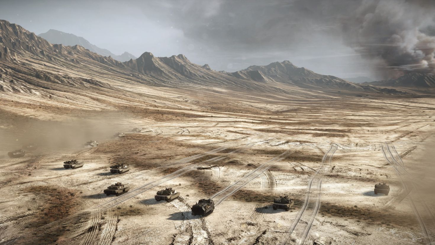Battlefield 3 пустыня