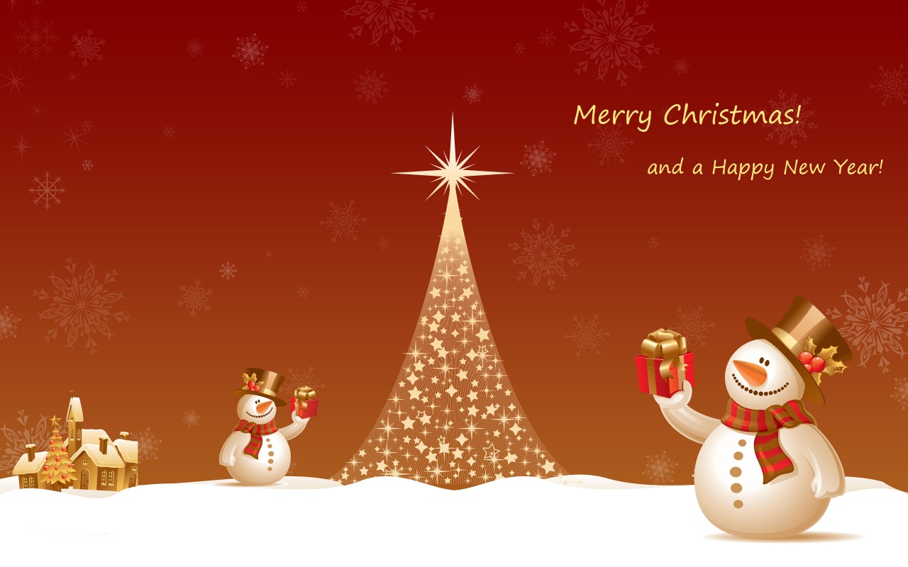 Descarga gratuita de fondo de pantalla para móvil de Navidad, Muñeco De Nieve, Día Festivo, Árbol De Navidad, Feliz Navidad.