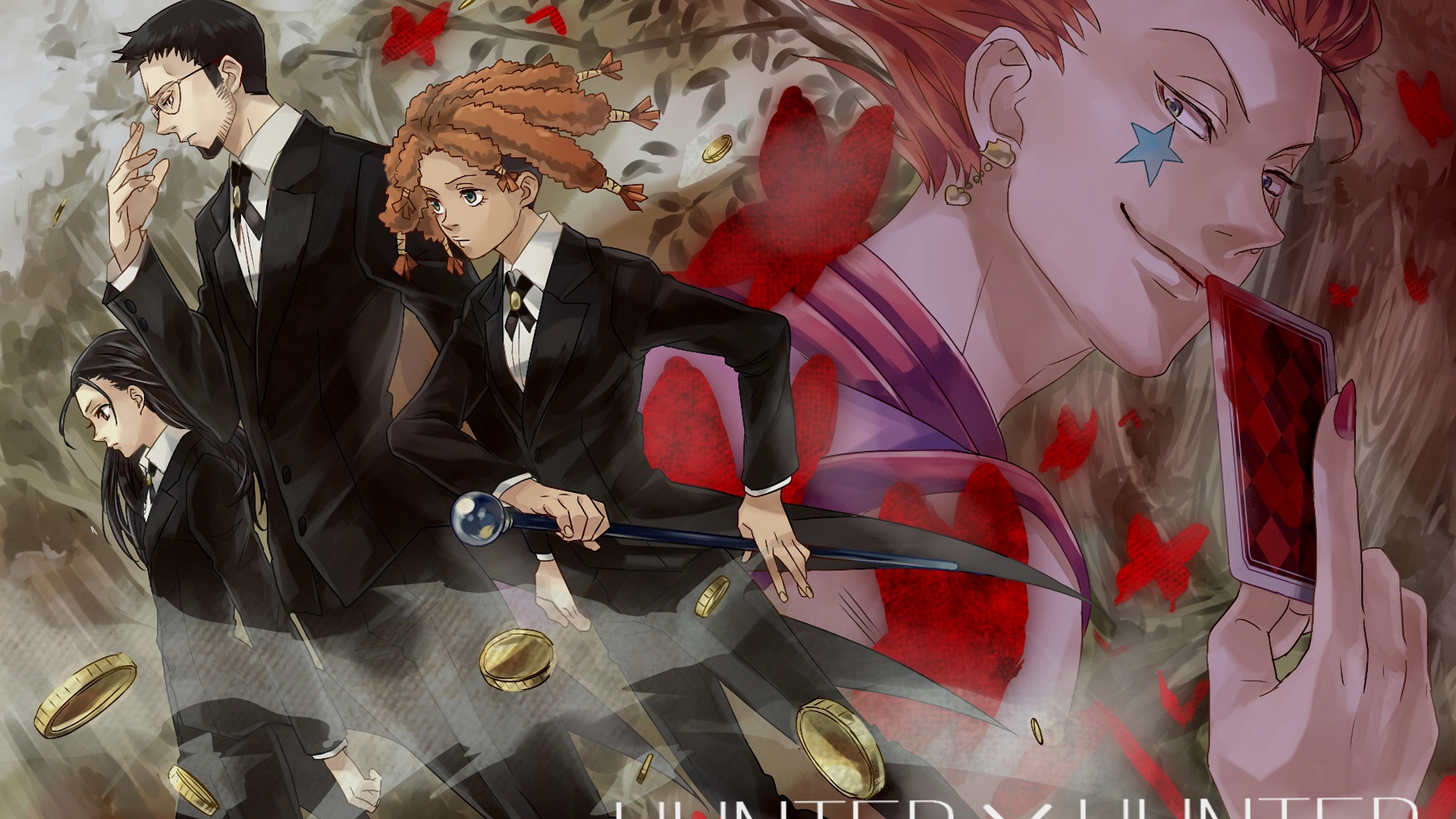 Mobile wallpaper: Anime, Hunter X Hunter, Hisoka (Hunter × Hunter), 1379479  download the picture for free.