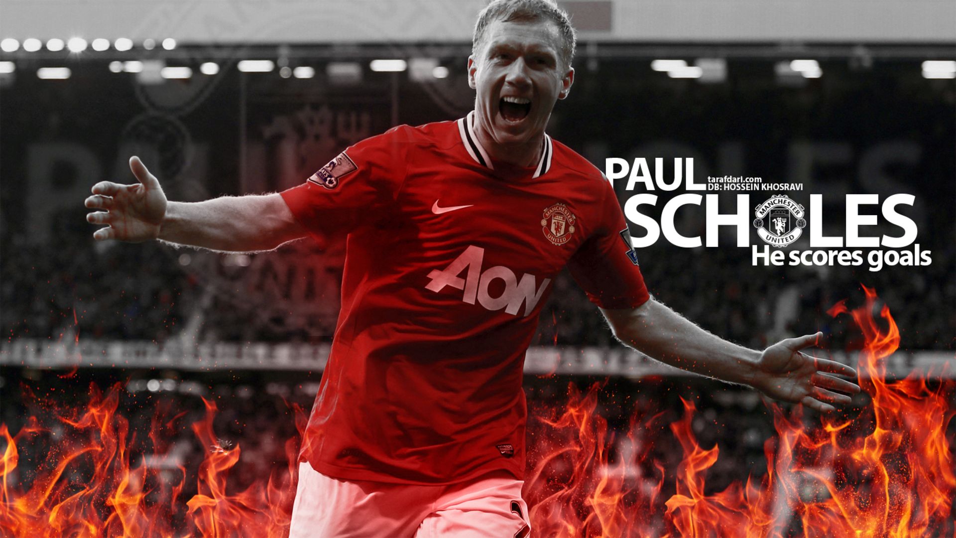 Paul sport. Paul Scholes Manchester United. Скоулз Манчестер Юнайтед. Манчестер Юнайтед фон. Пол Скоулз обои.