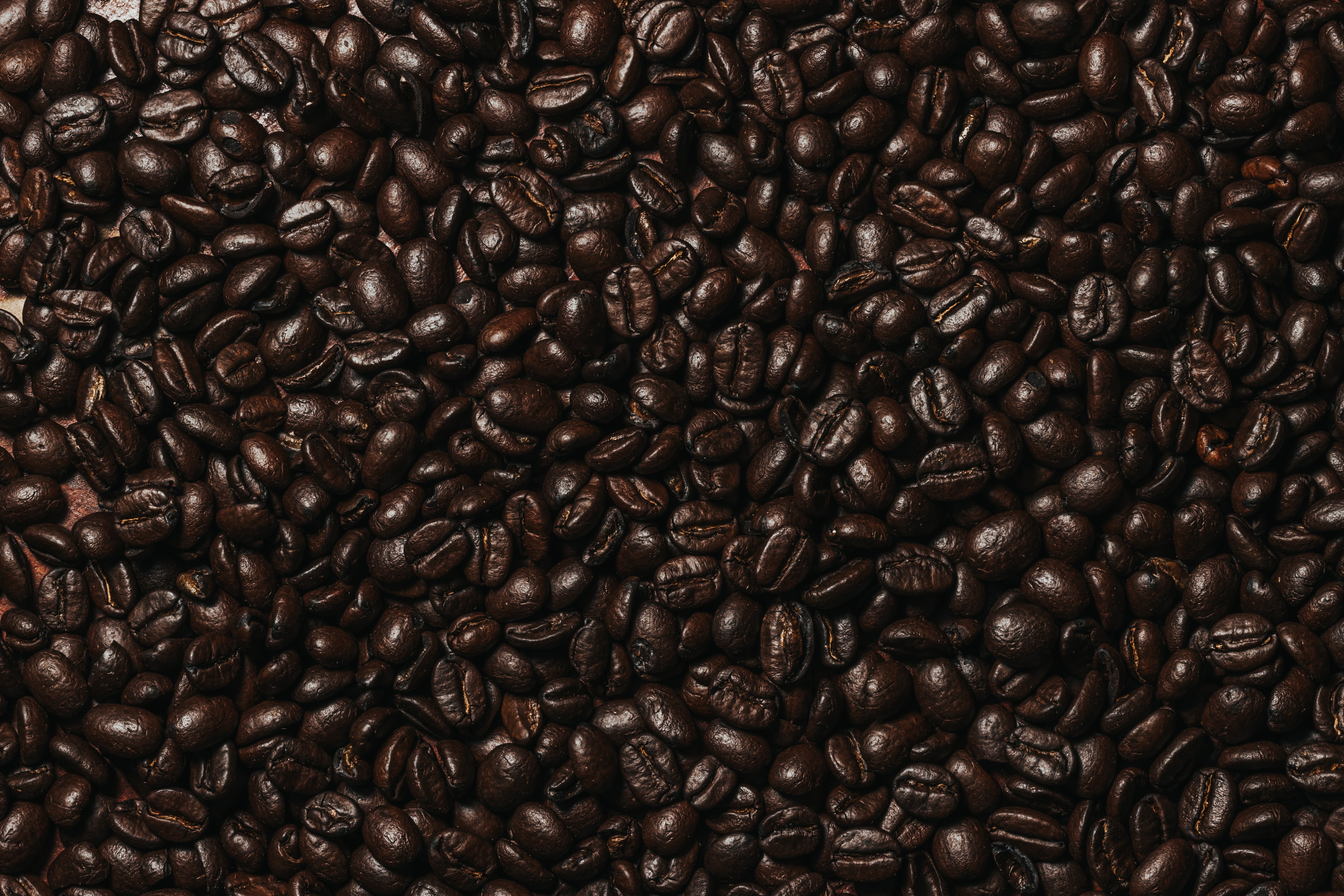103770壁紙のダウンロードコー​​ヒー, 大きい, マクロ, 闇, 暗い, 褐色, 穀類, コーヒー豆, 穀物-スクリーンセーバーと写真を無料で